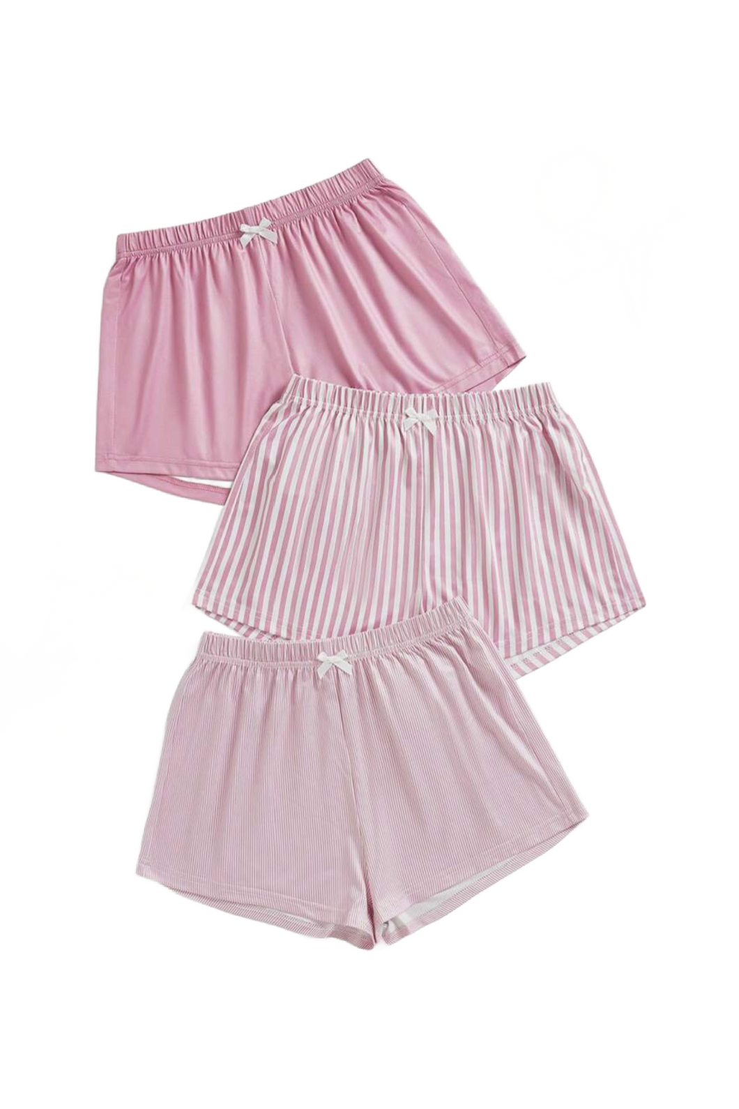 Nonie 3 Pack Pj Shorts (Pink Multi)