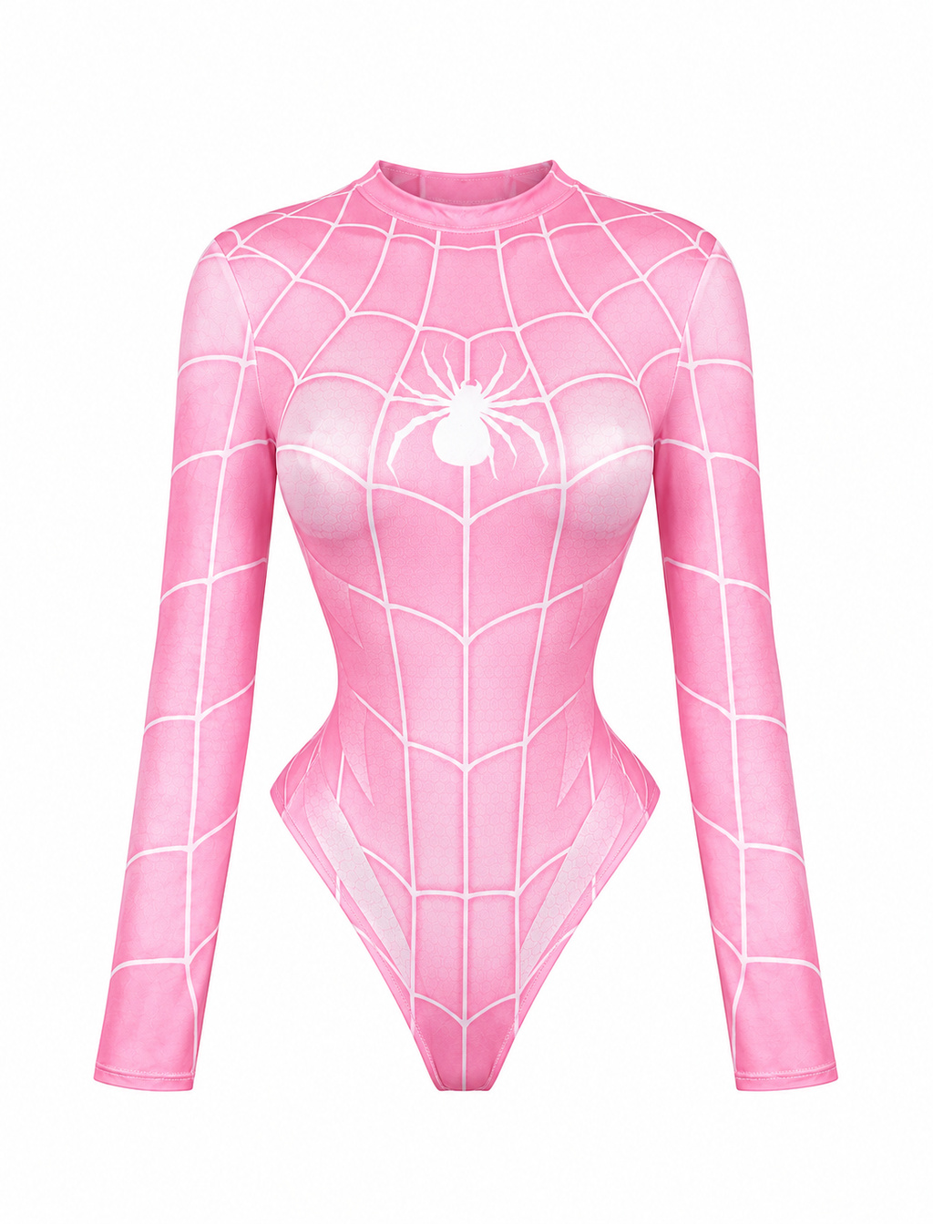 Spider Man Bodysuit Costume (Pink)