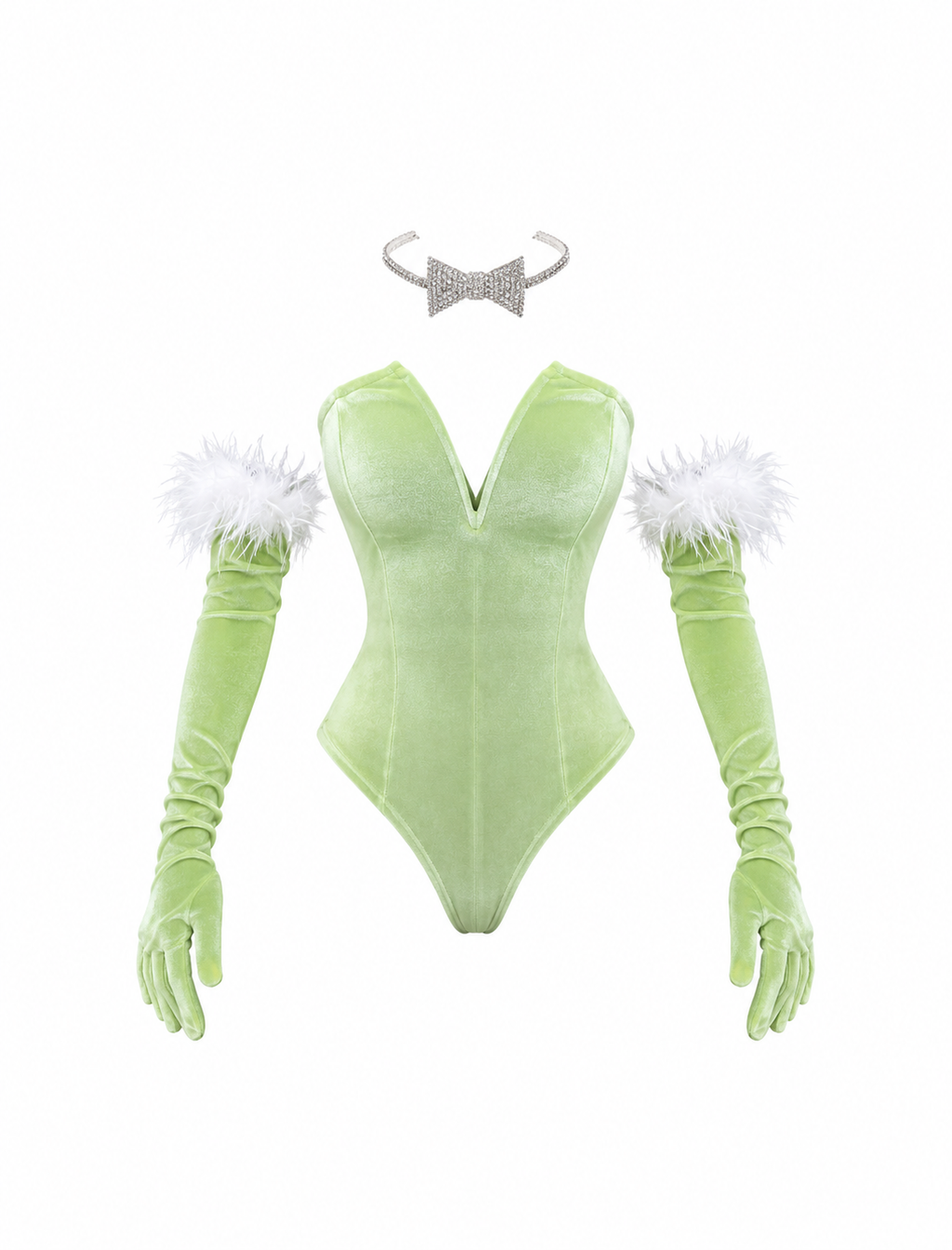 A Honey Bunny Costume (Sage Green)