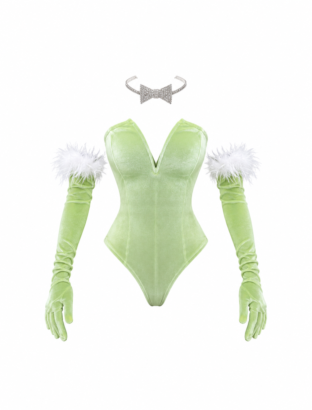 A Honey Bunny Costume (Sage Green)