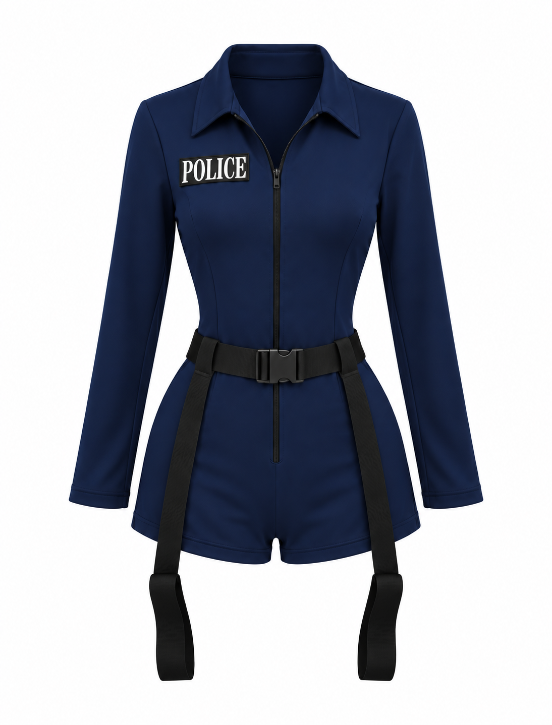Police Babe Costume (Navy Blue)