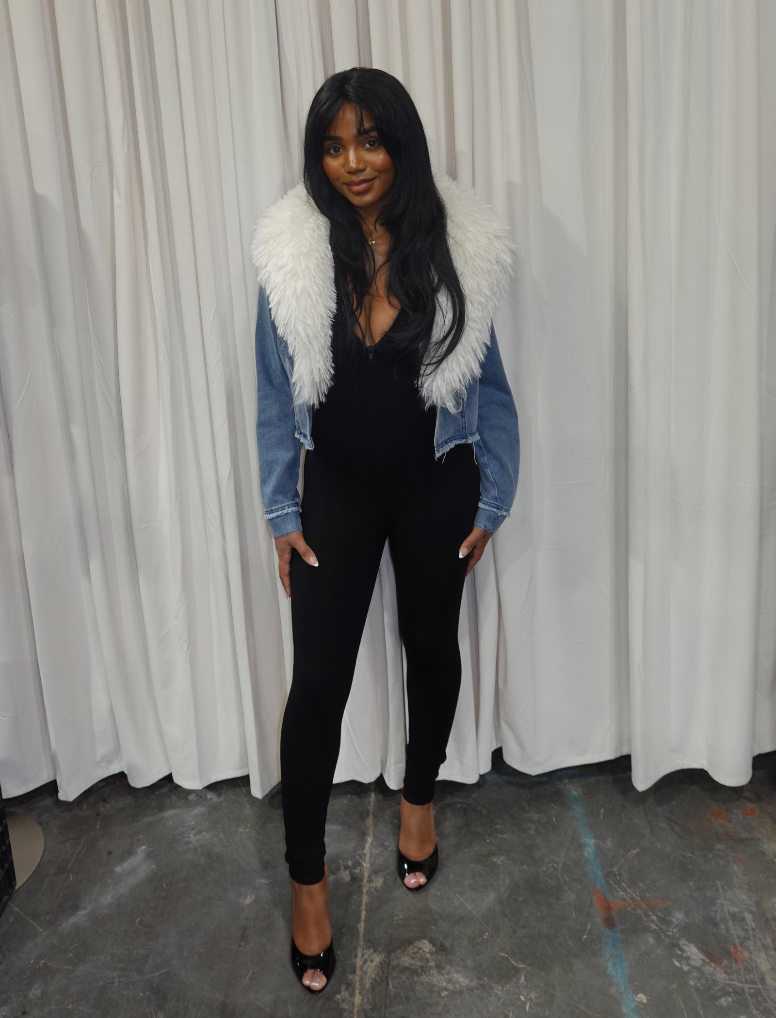Clad Denim Jacket (Light Blue Denim)
