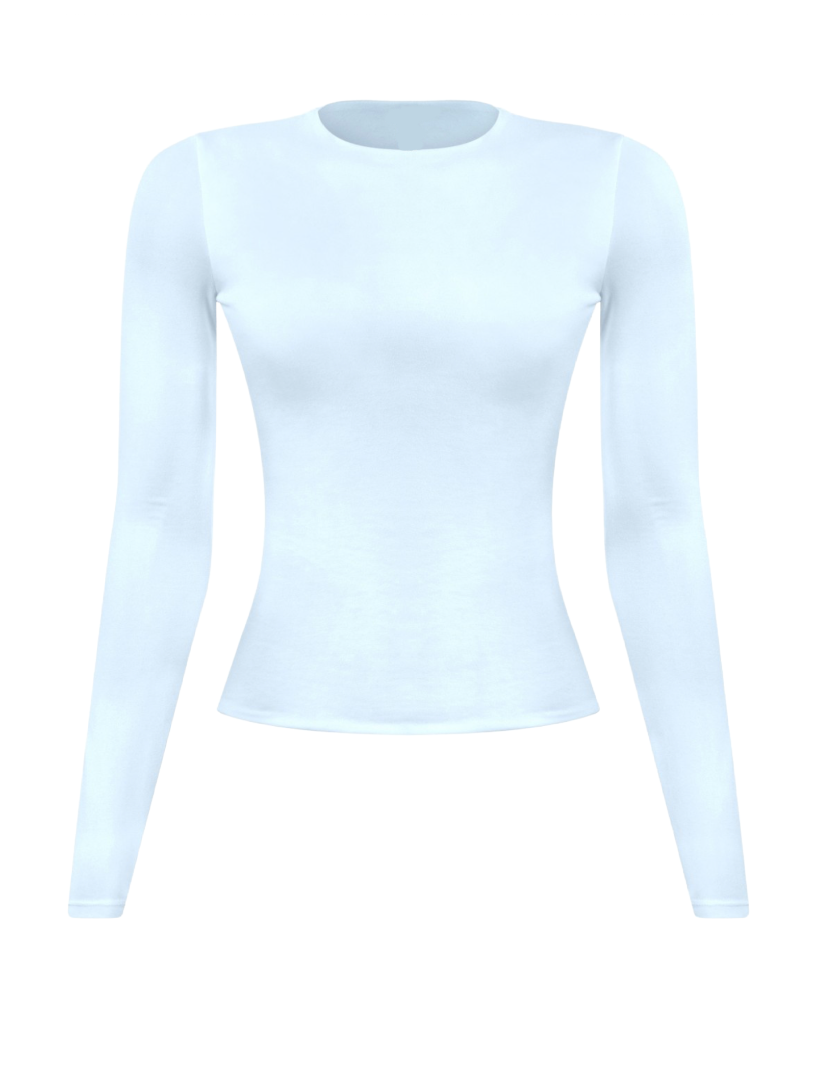 Cara Long Sleeve Top (Baby Blue)