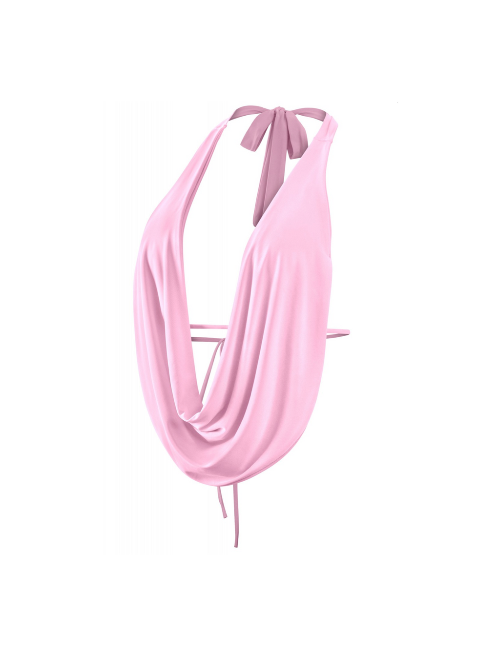 Angelica Halter Top (Light Pink)