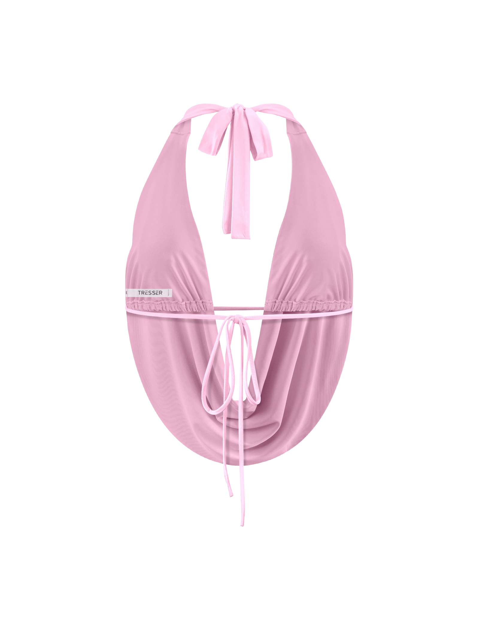 Angelica Halter Top (Light Pink)