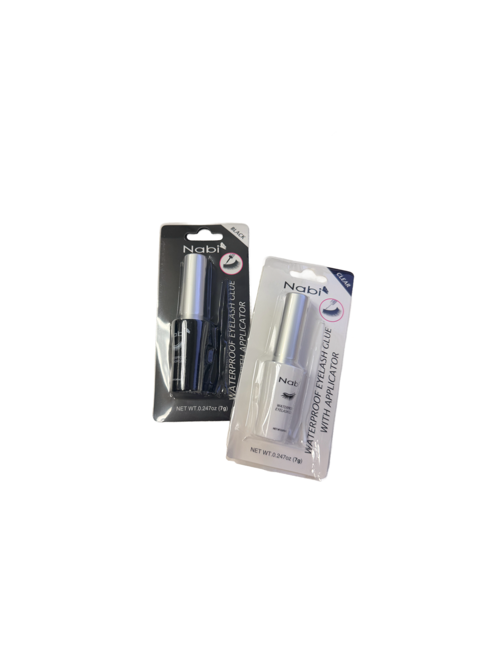 Nabi Waterproof Eyelash Glue w/ Applicator (2 Colors)