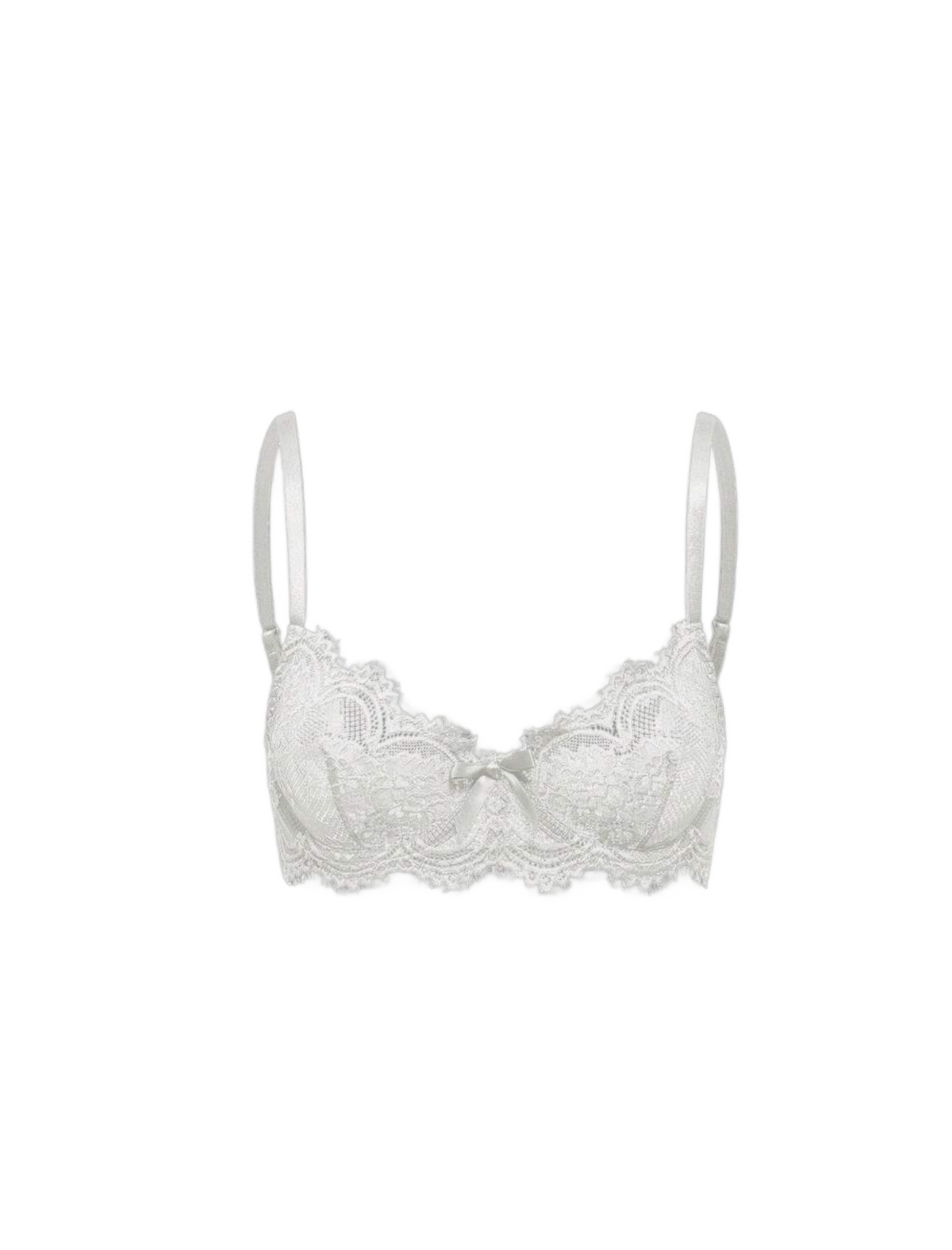 Kyrie Lace Bra (White)