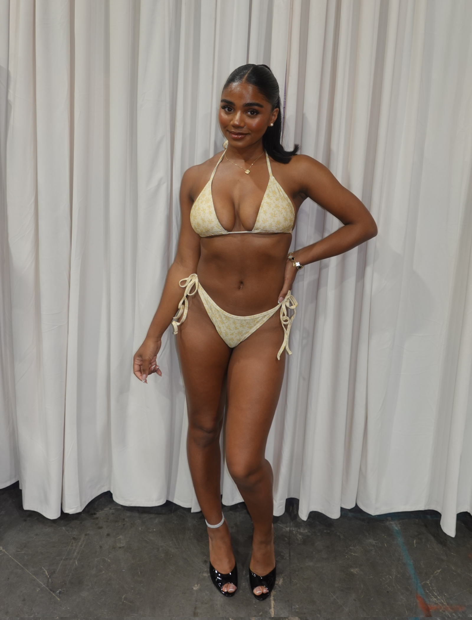 Florrie Bikini Set (Yellow)
