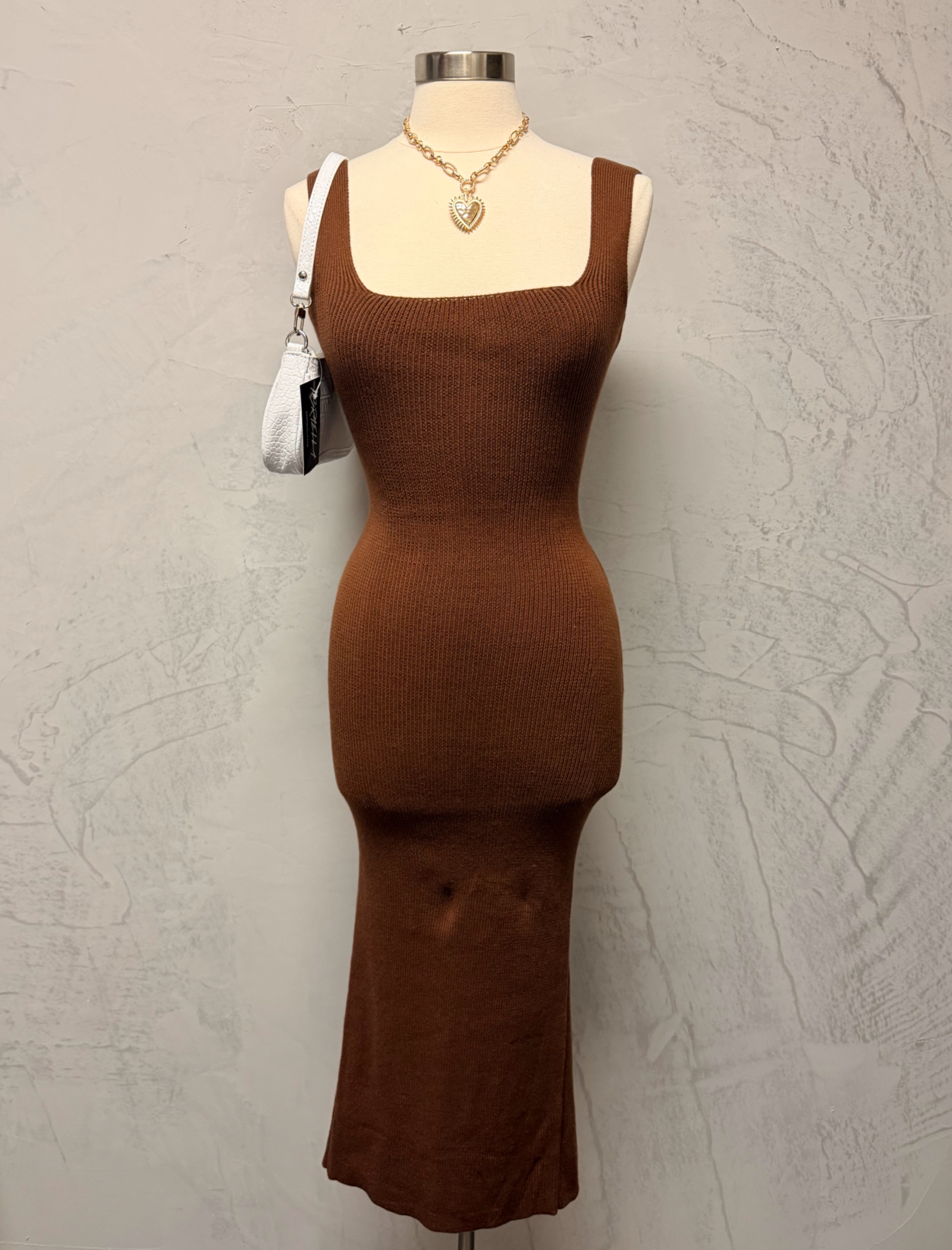 Bay Dress (Chocolate Brown)