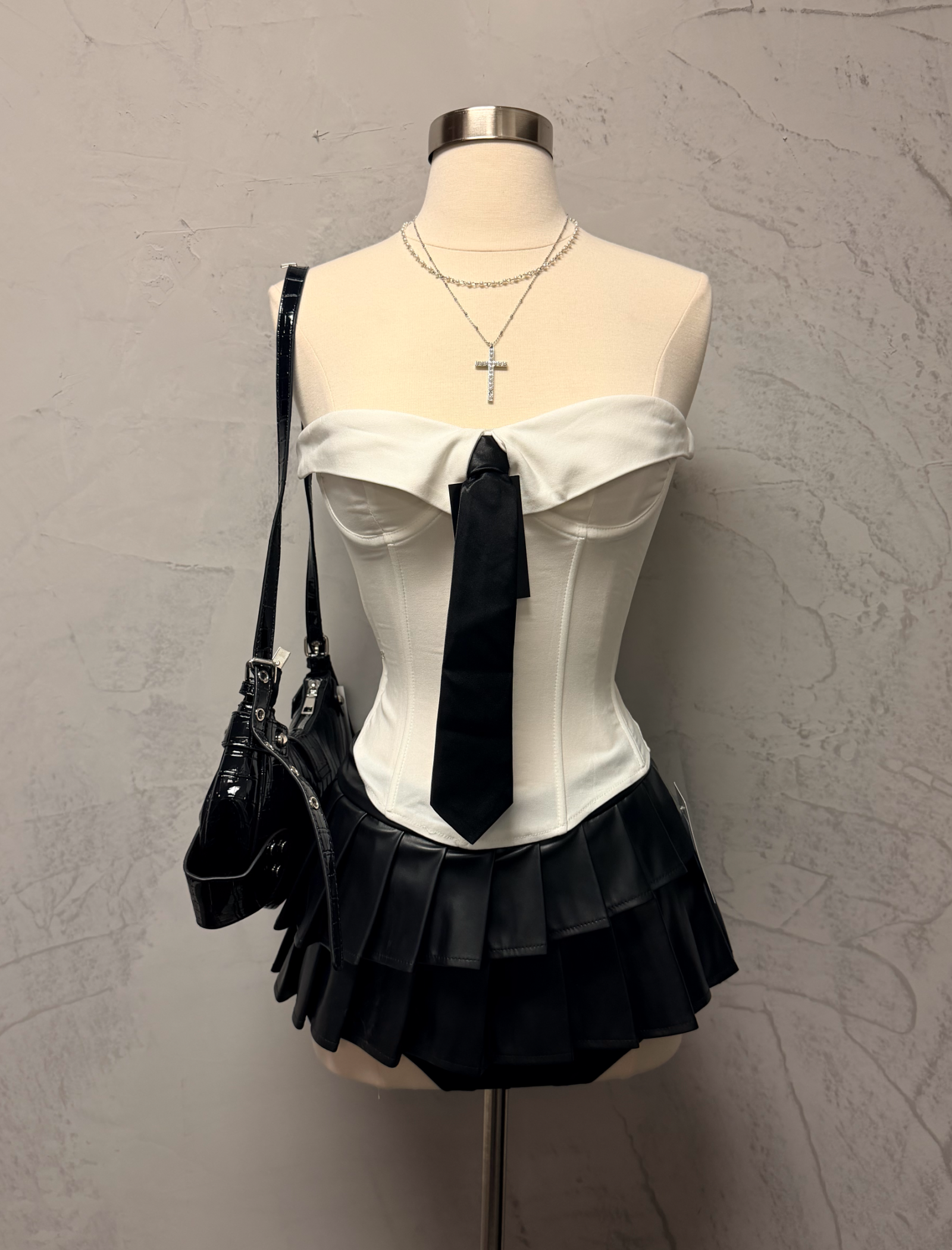 Zouk Tie Top (White)