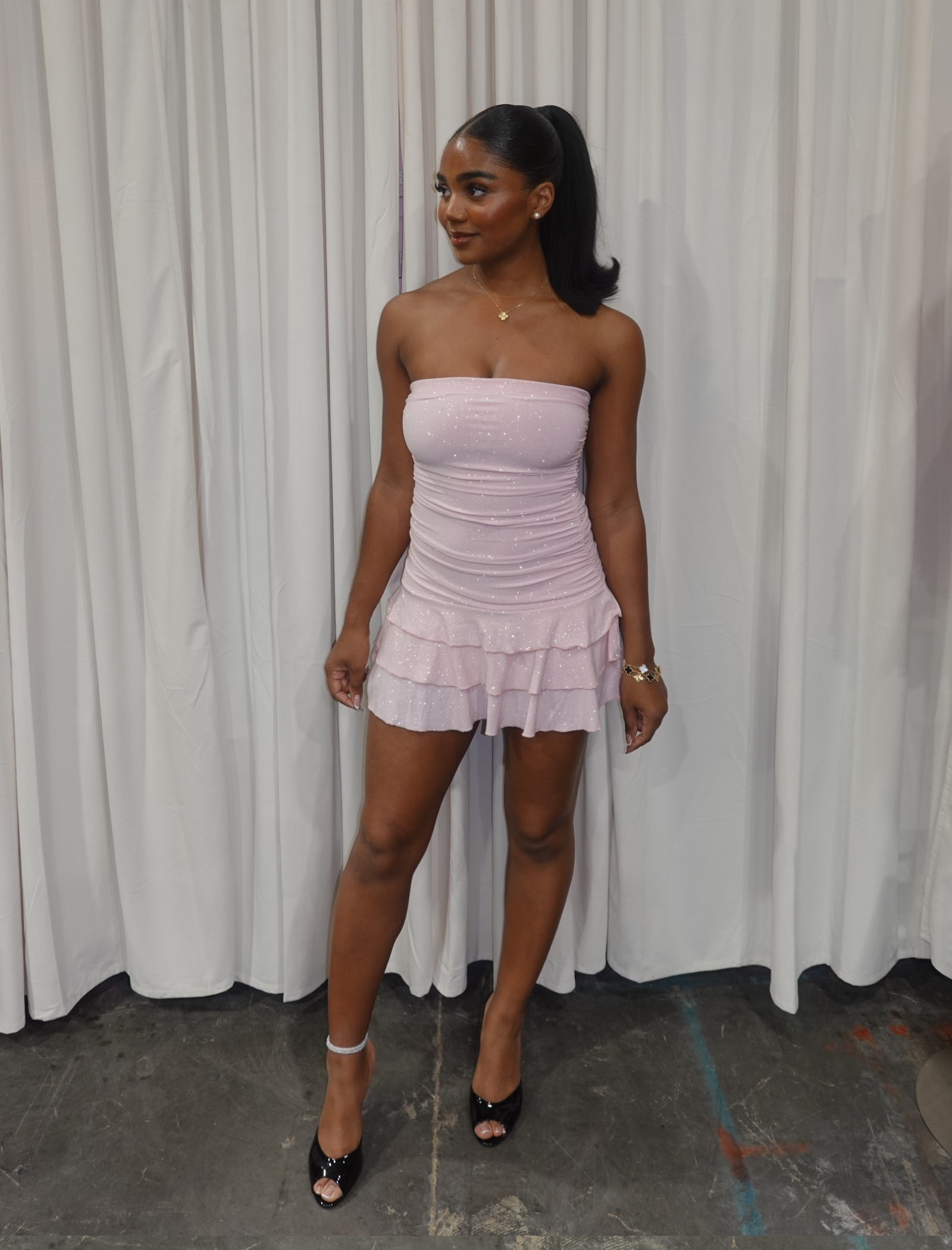 tube mini dress Enchanted Tube Mini Dress (Blush Pink) – Shop Israella