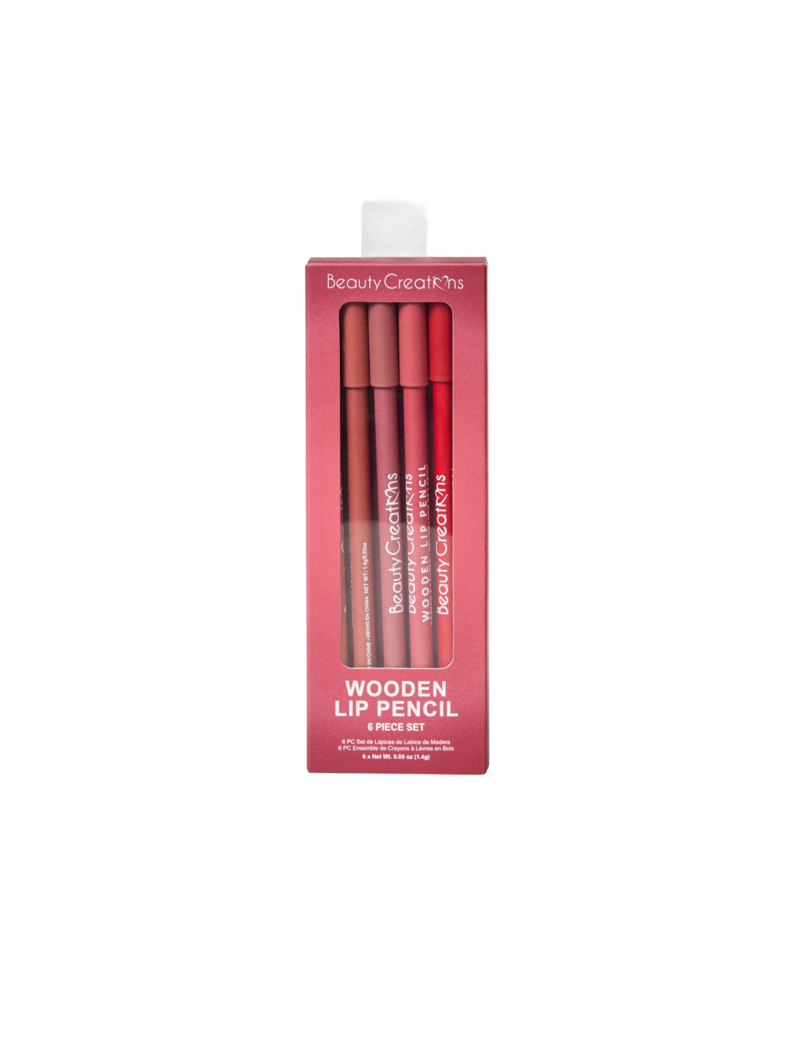 Beauty Creations Lip Liner Set (6 Pack)