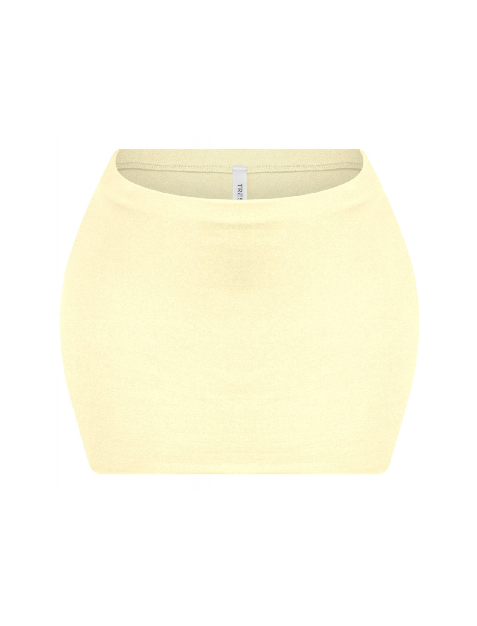 Miko Micro Mini Skirt (Light Yellow)