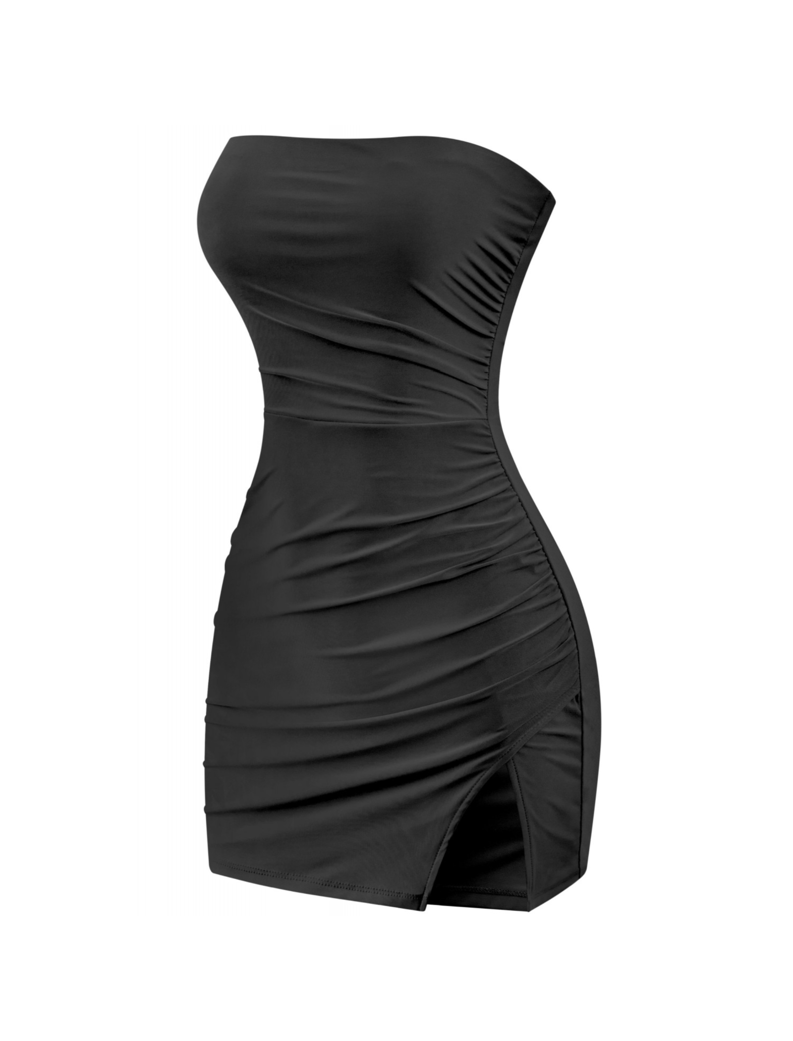 Jaylee Tube Mini Dress (Black)