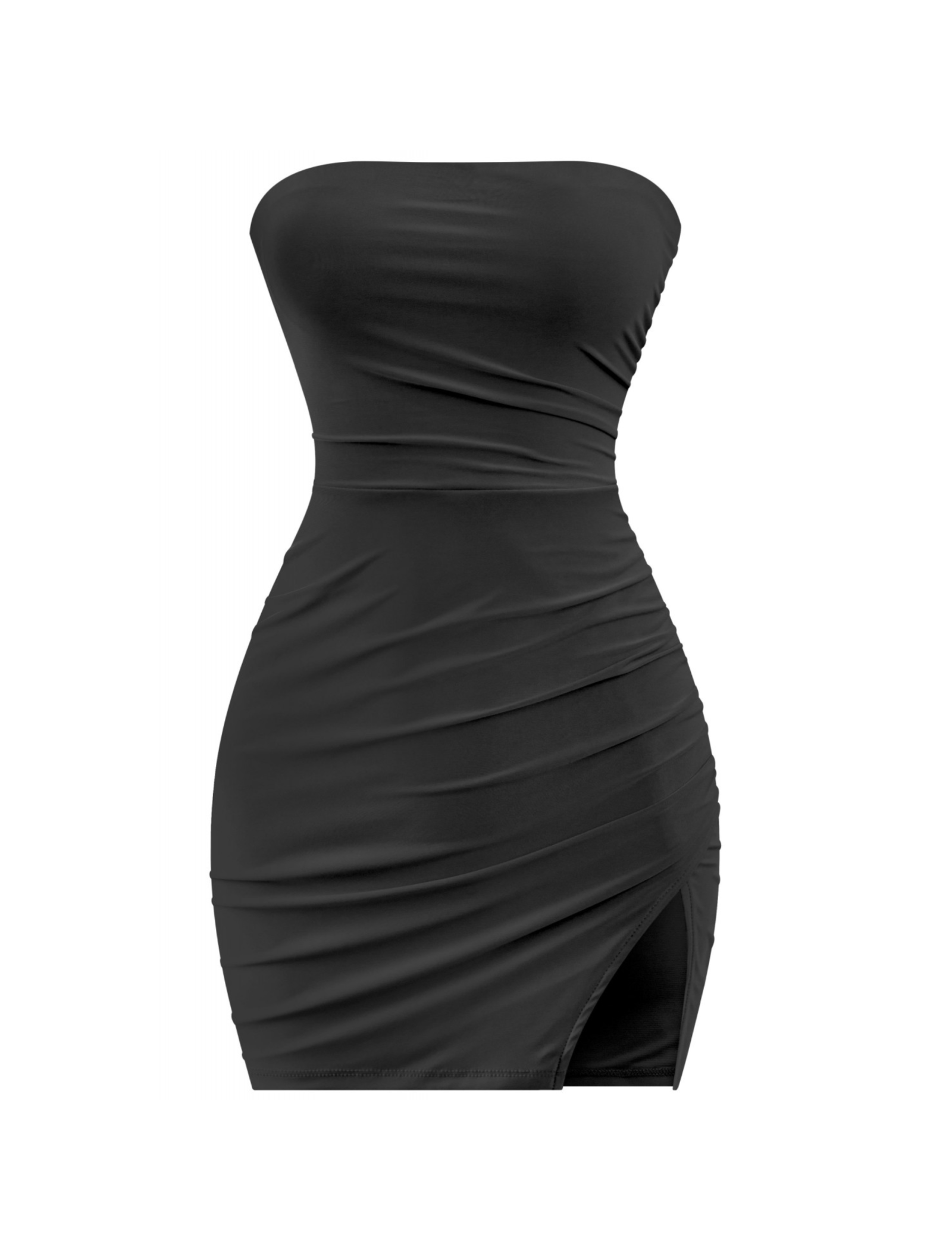 Jaylee Tube Mini Dress (Black)