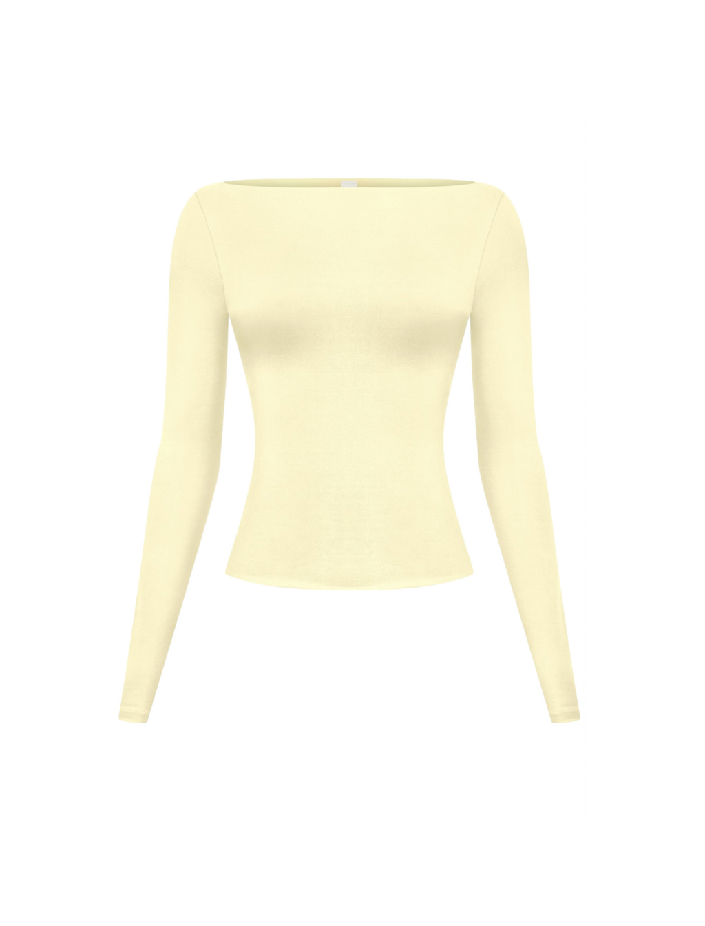 Dana Long Sleeve Top (Light Yellow)