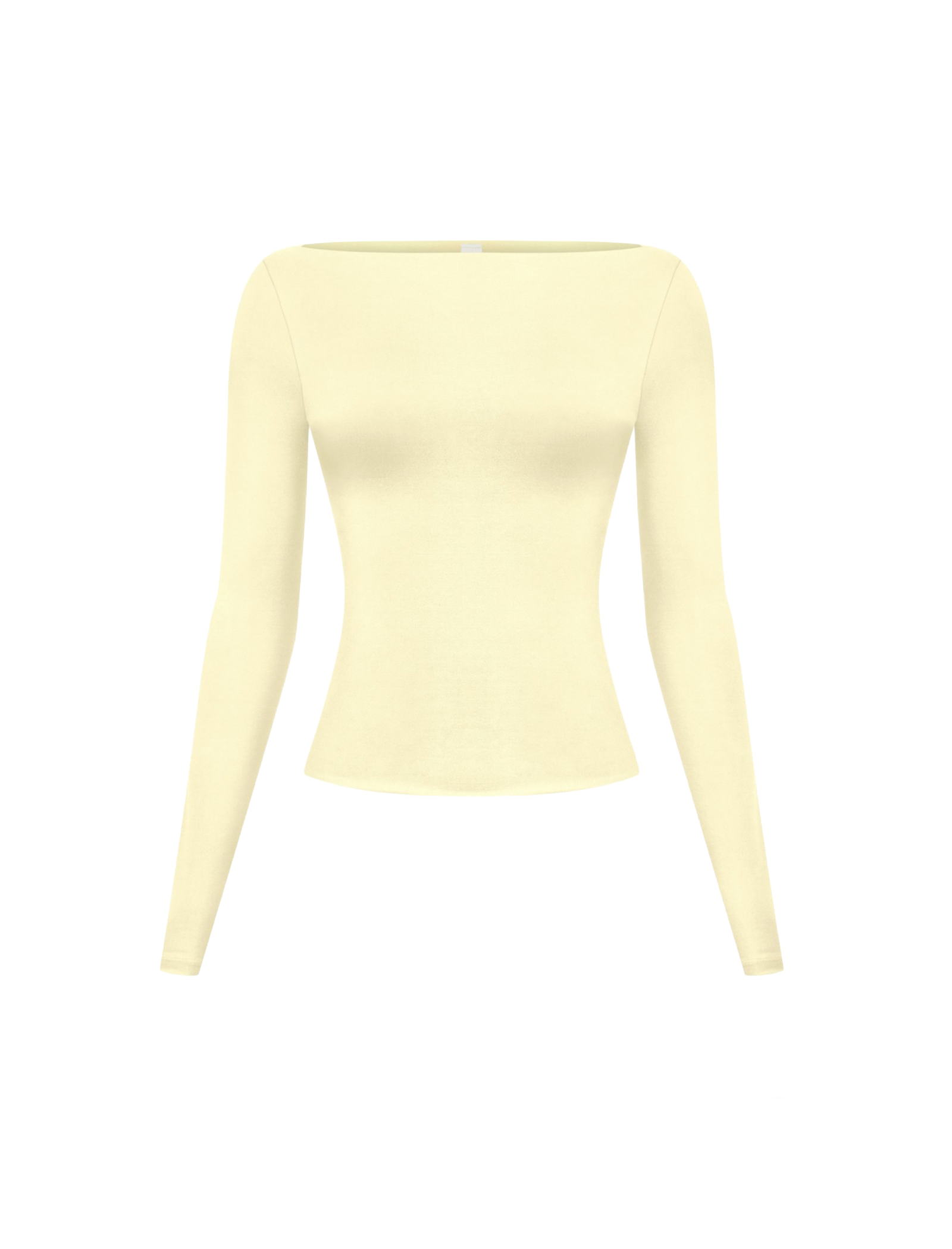 Dana Long Sleeve Top (Light Yellow)