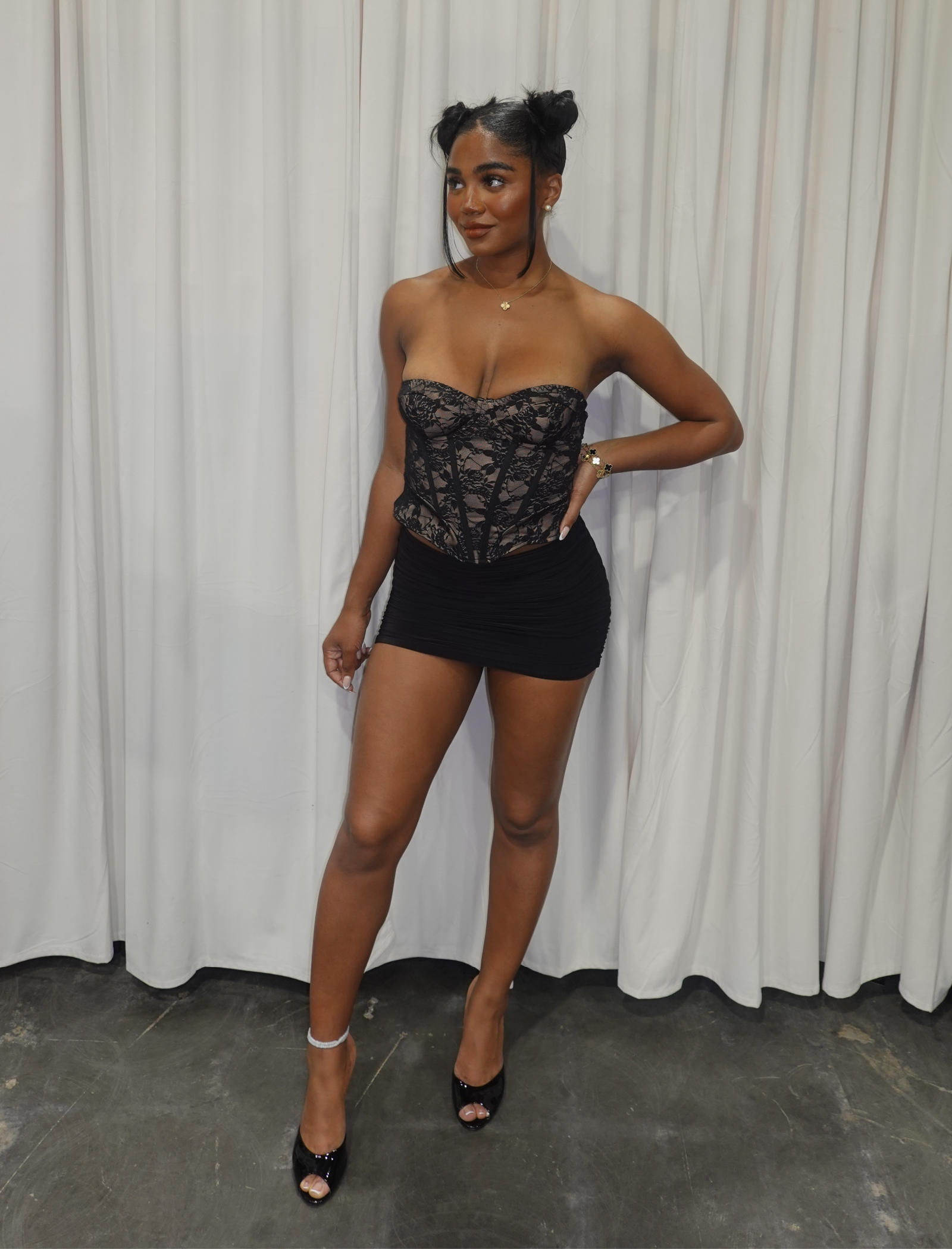 Miriam Corset Top (Black)
