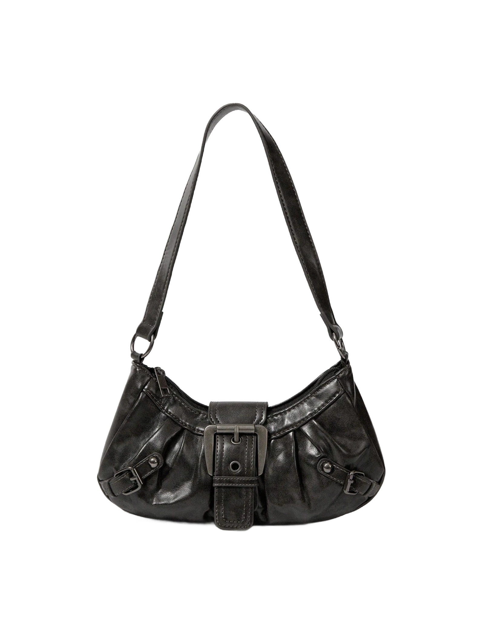 Vulture Shoulder Bag (Charcoal Black)