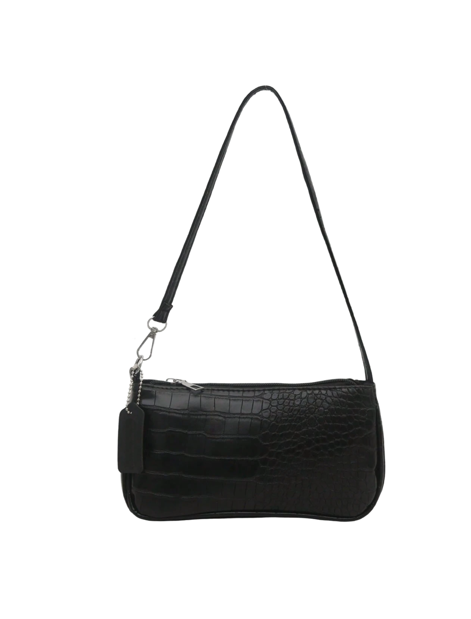 Solane Croc Bag (Black)