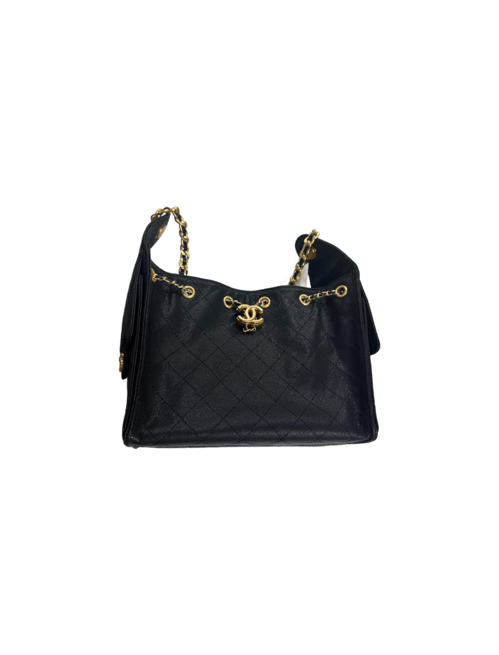 Chanellie Shoulder Bag (Black)