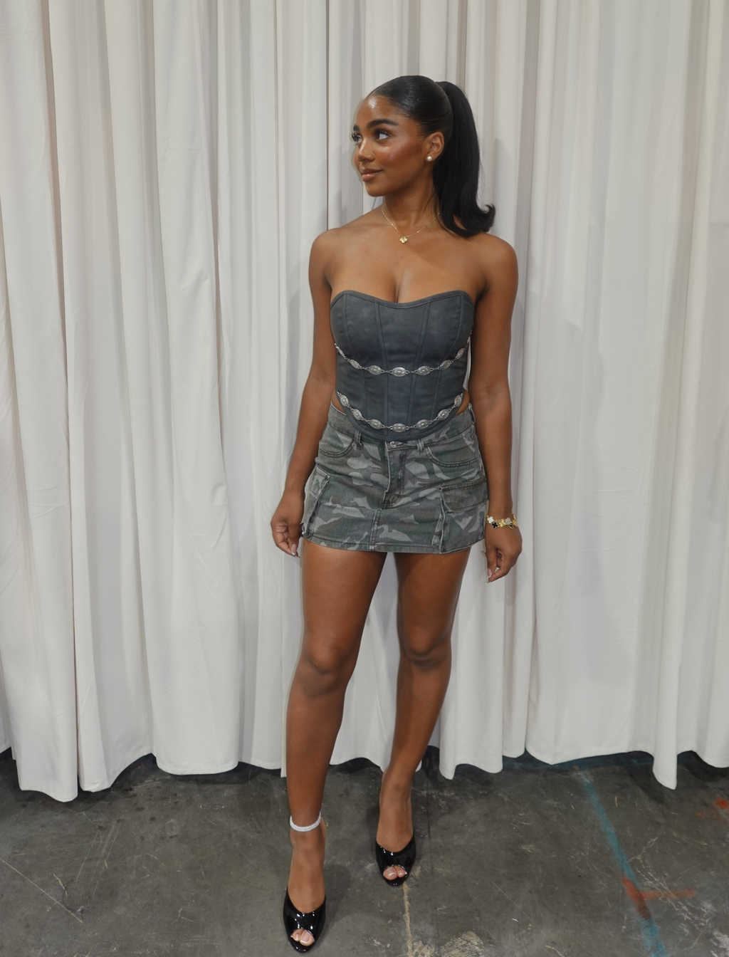 Phoenix Cargo Skirt (Camo)