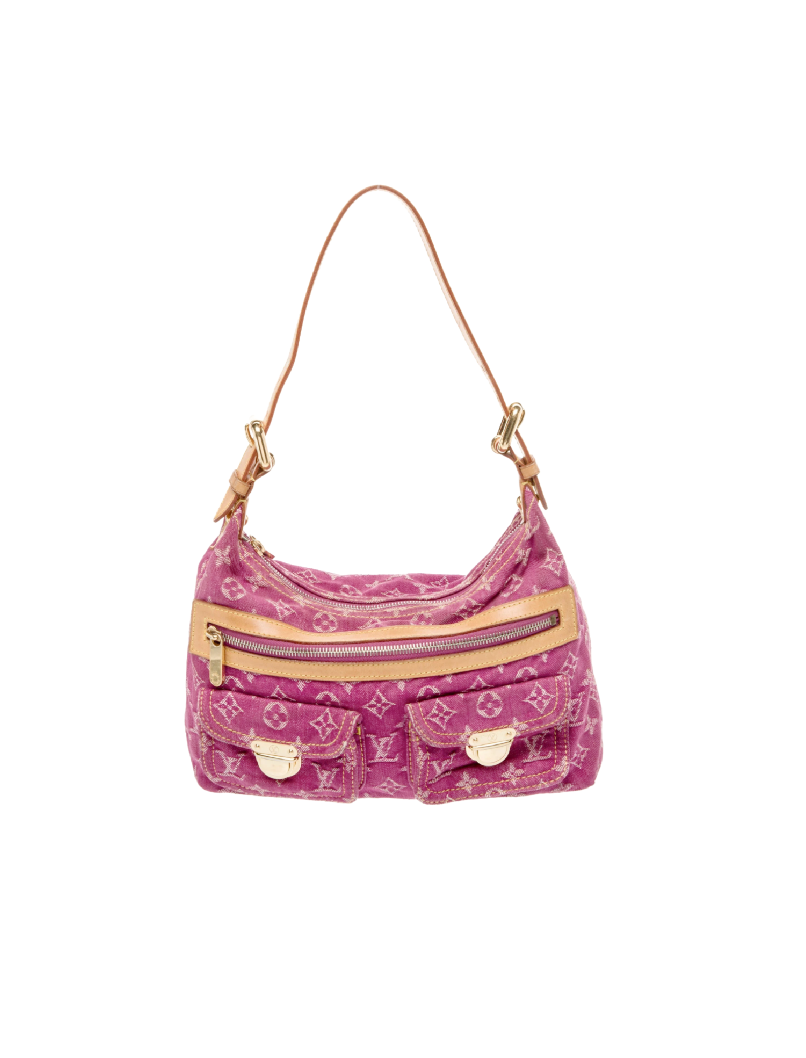 Louis Vuitton Monogram Denim Bag PM (Pink)