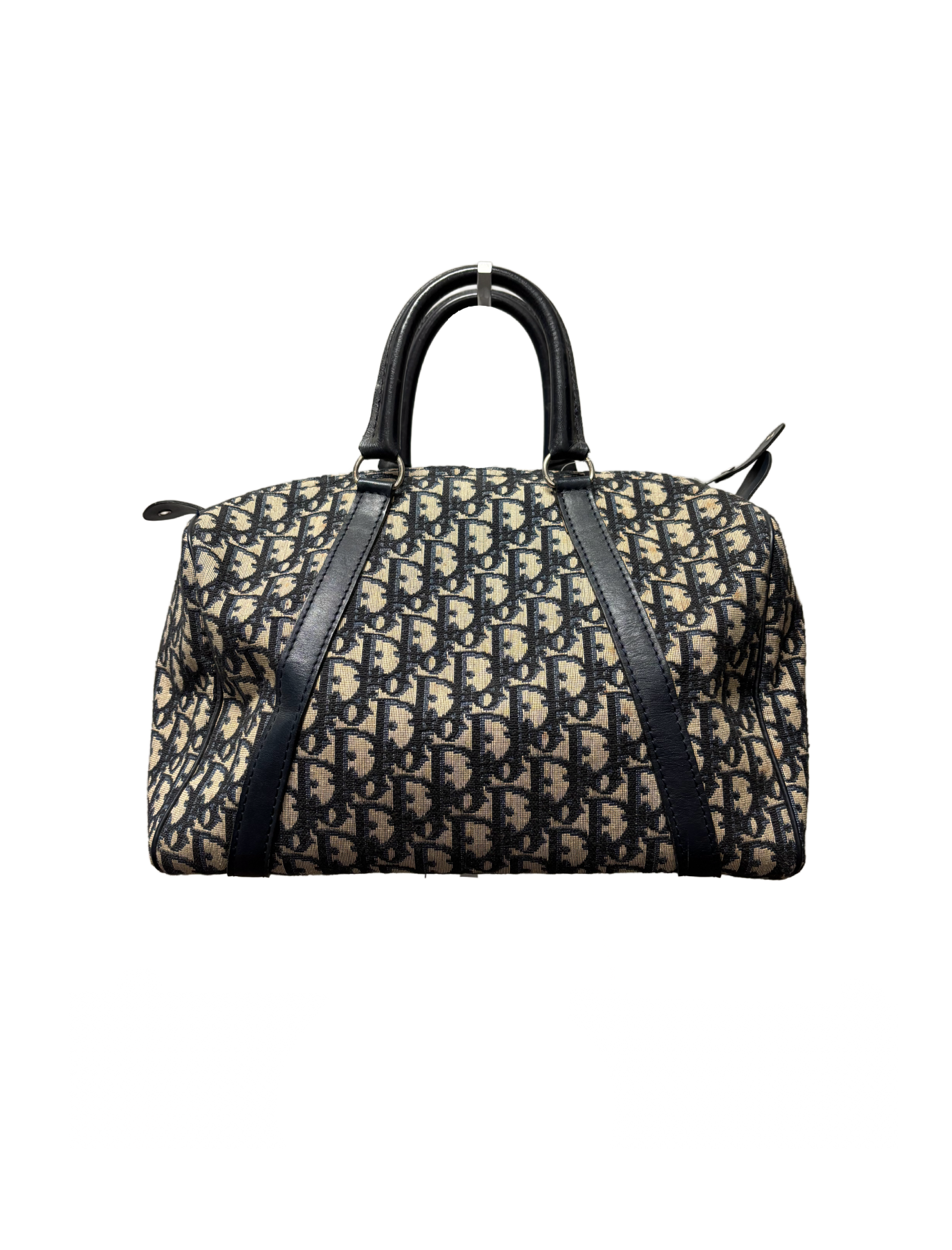 Dior Canvas Speedy Bag (Navy)