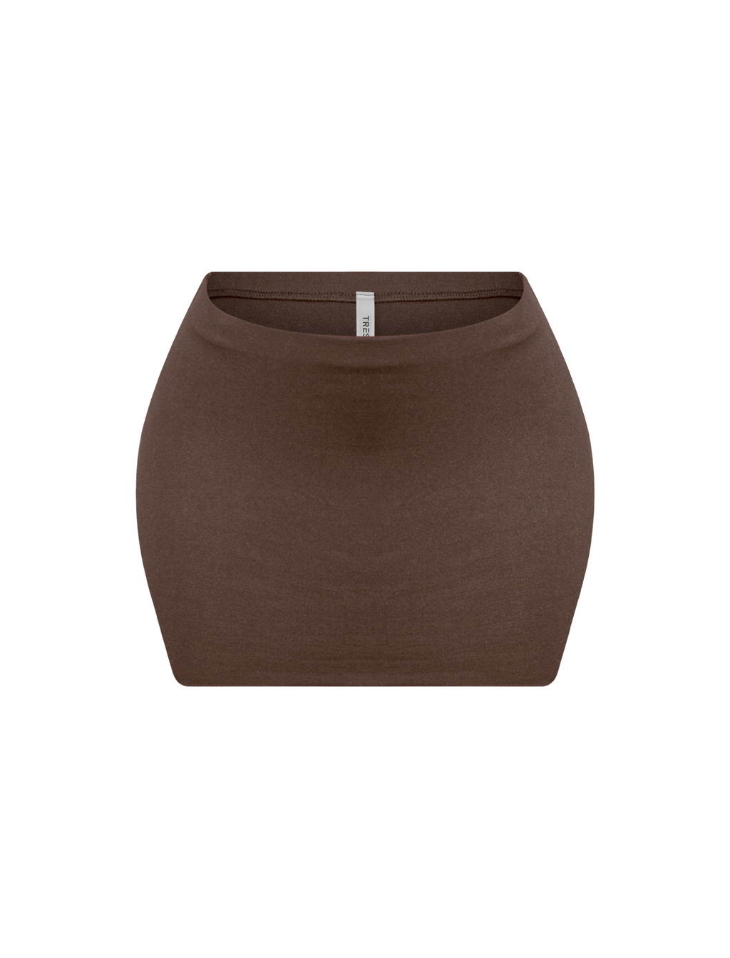 Miko Micro Mini Skirt (Dark Brown)