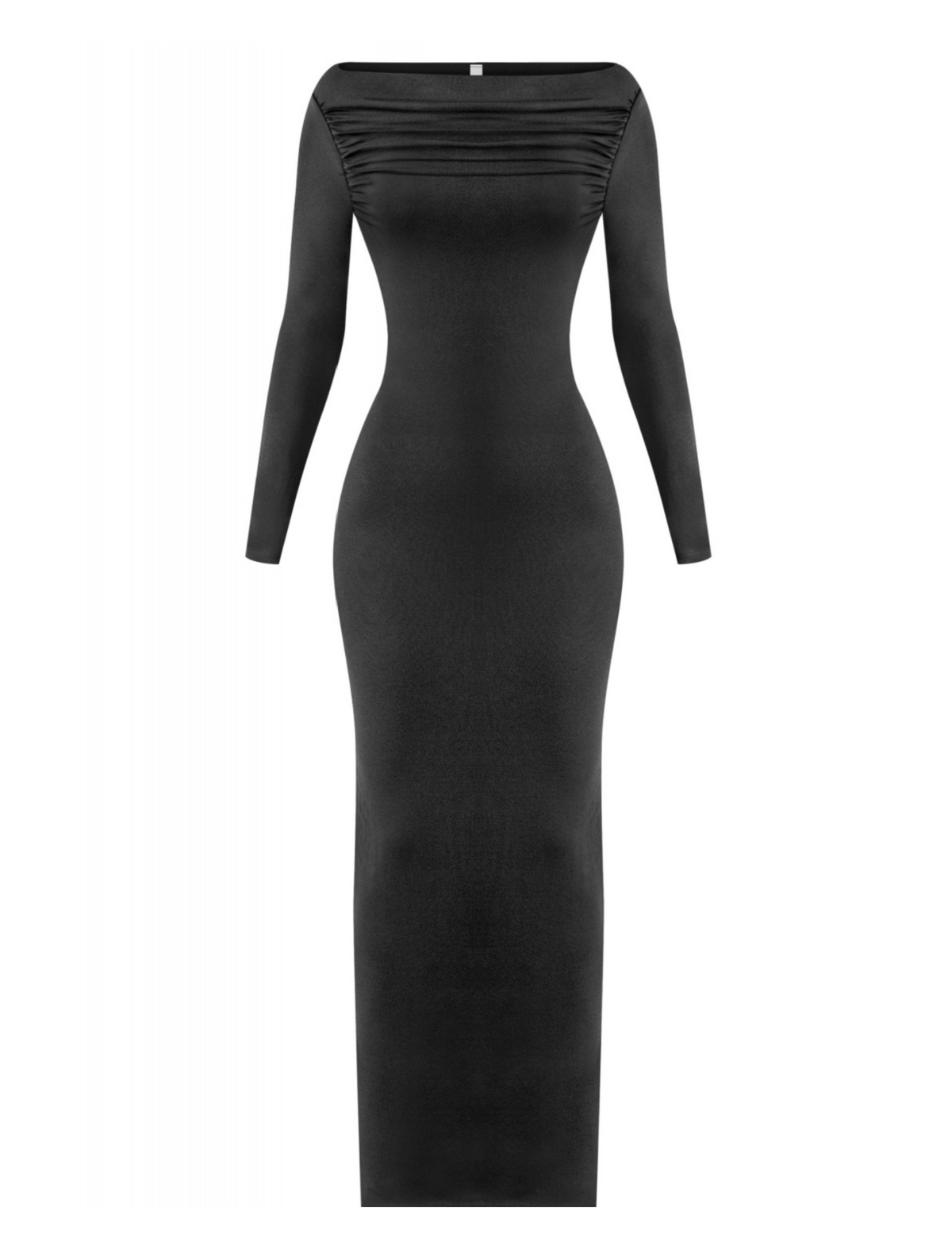 Yaya Long Sleeve Maxi Dress (Black)