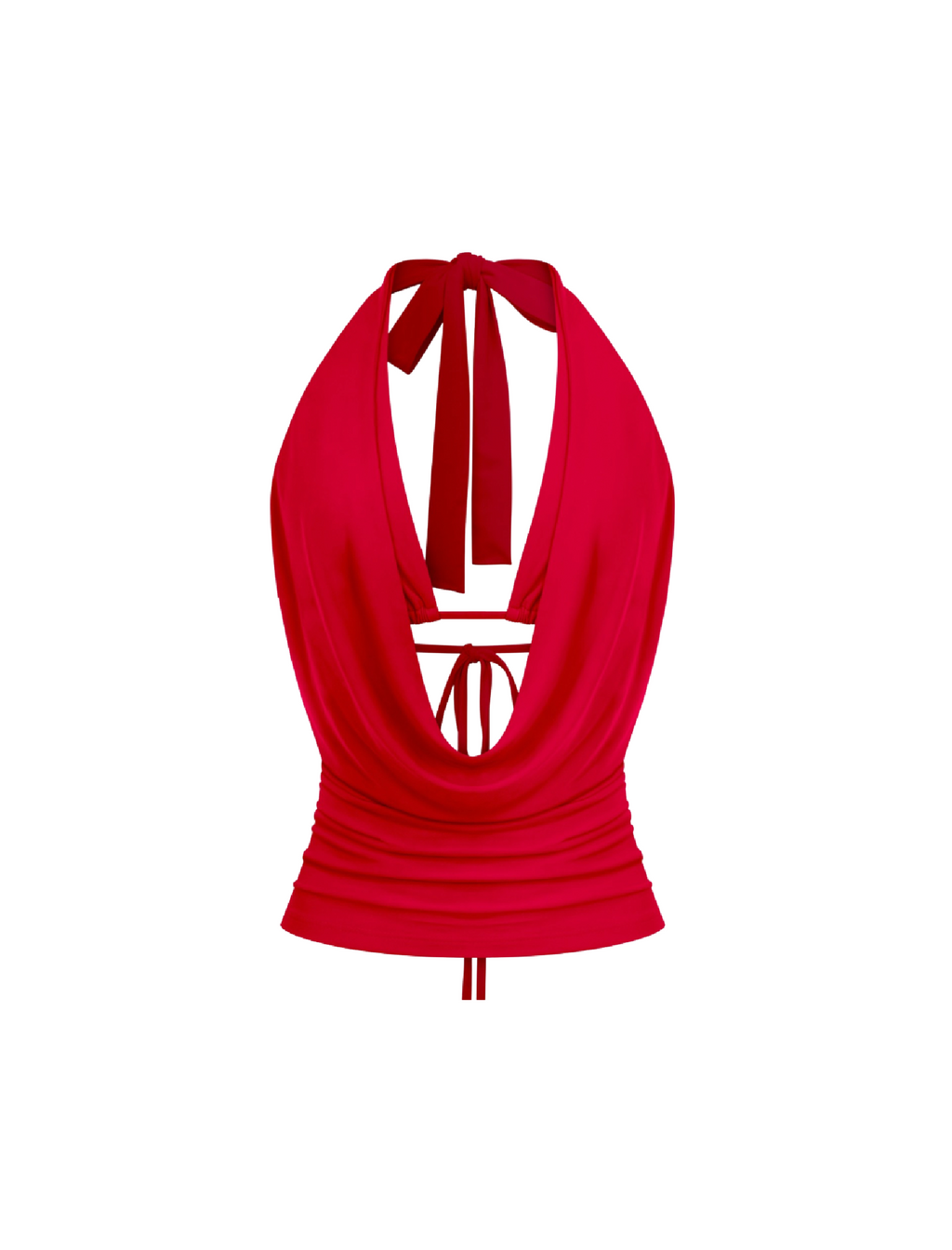 Sophie Halter Top (Red)