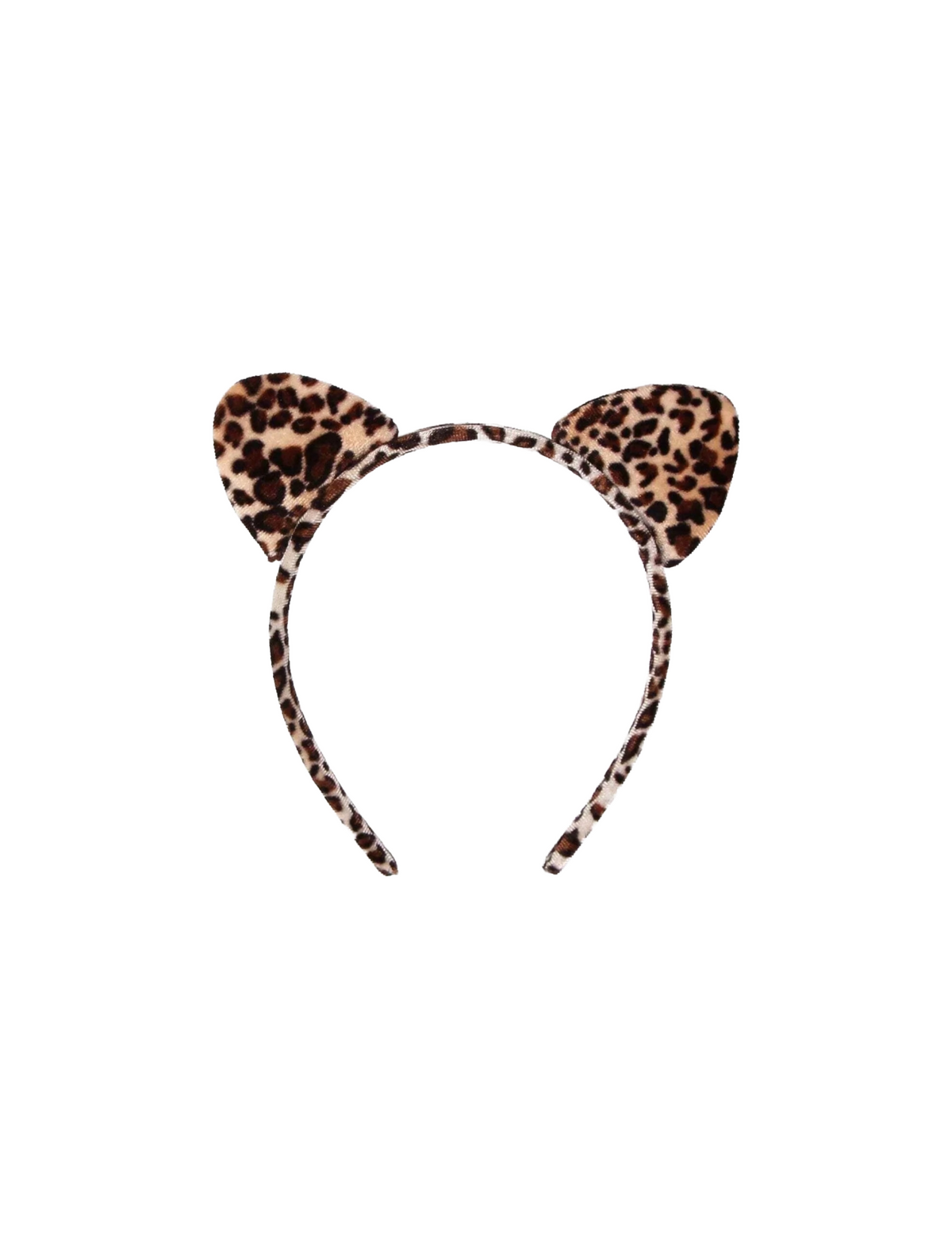 Leopard Ear Headband (Leopard Brown)