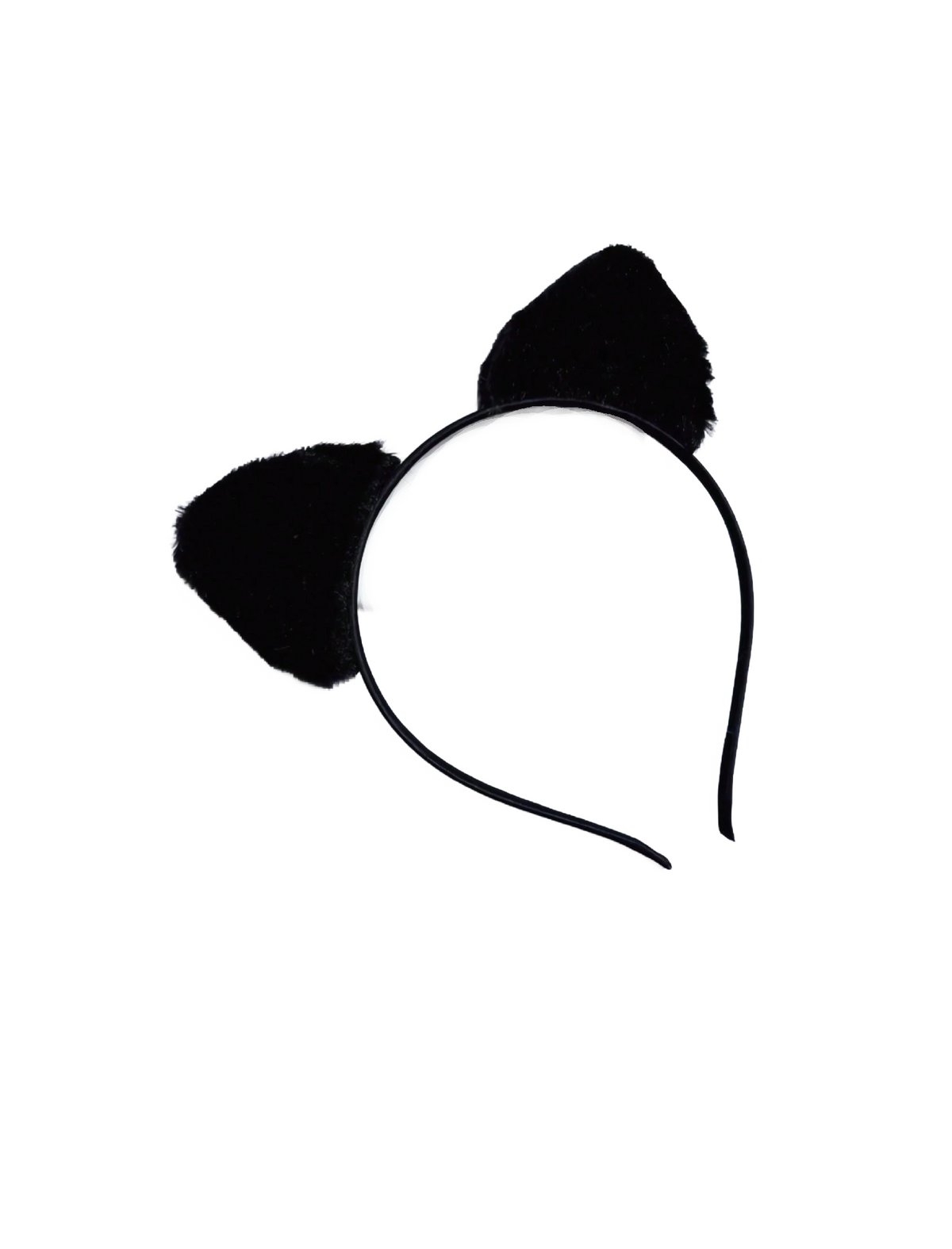 Black Cat Ears Headband (Black)