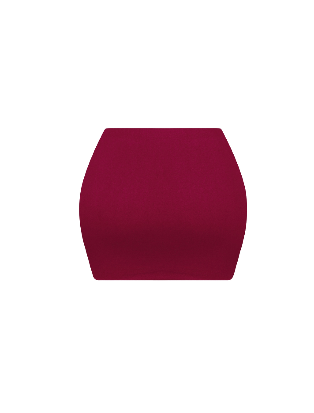 Miko Micro Mini Skirt (Burgundy Red)