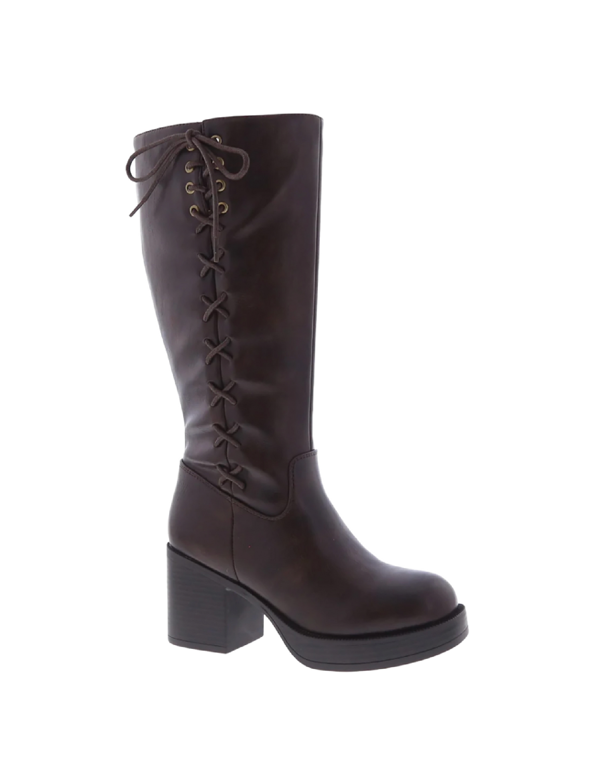 Joyce Bow Boots (Brown)