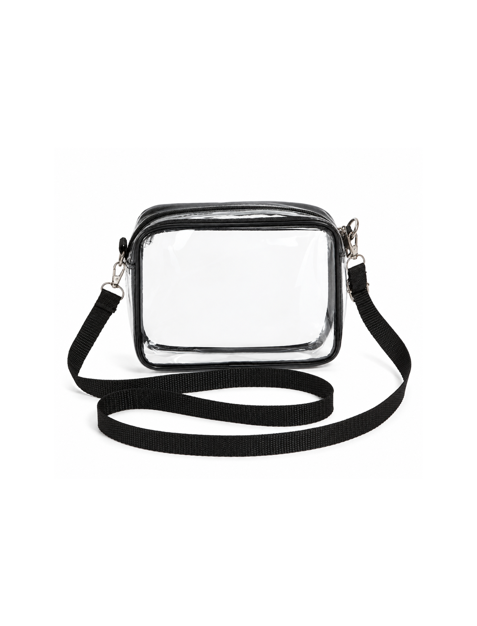 Raiders Clear Cross Body Bag (Black)