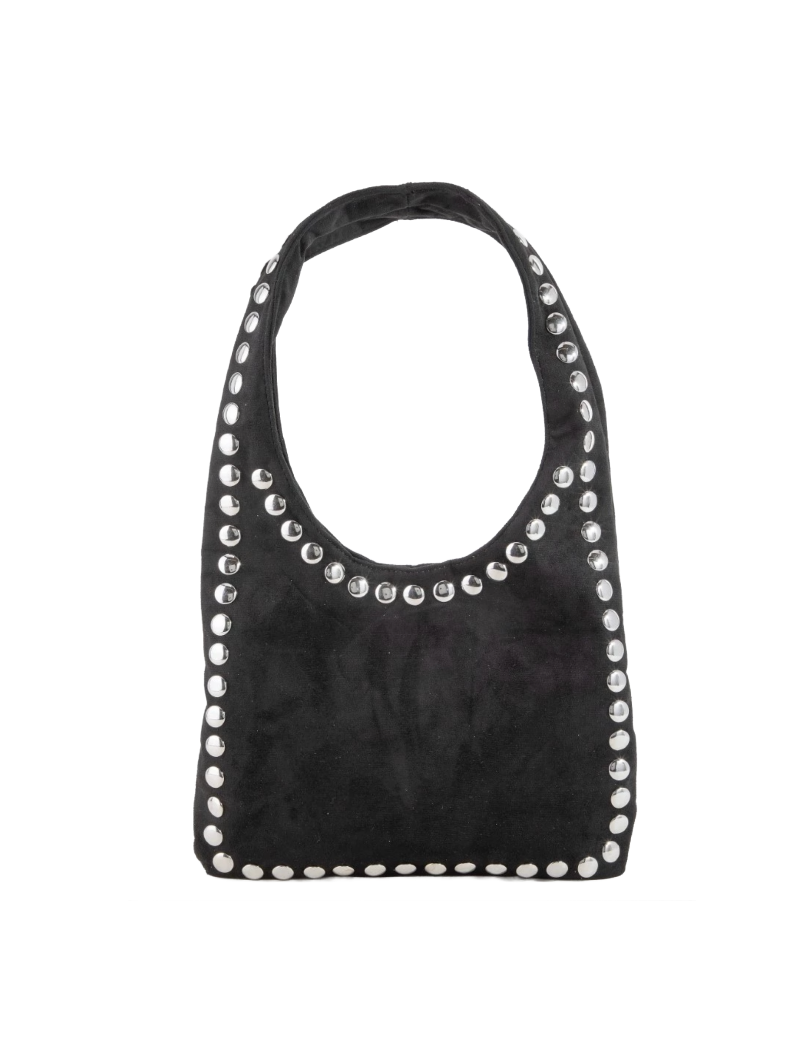 Rowan Stud Shoulder Bag (Black)
