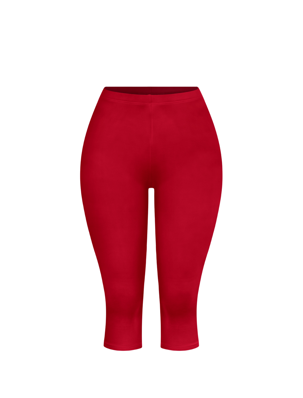 Cara Capri Leggings (Red)