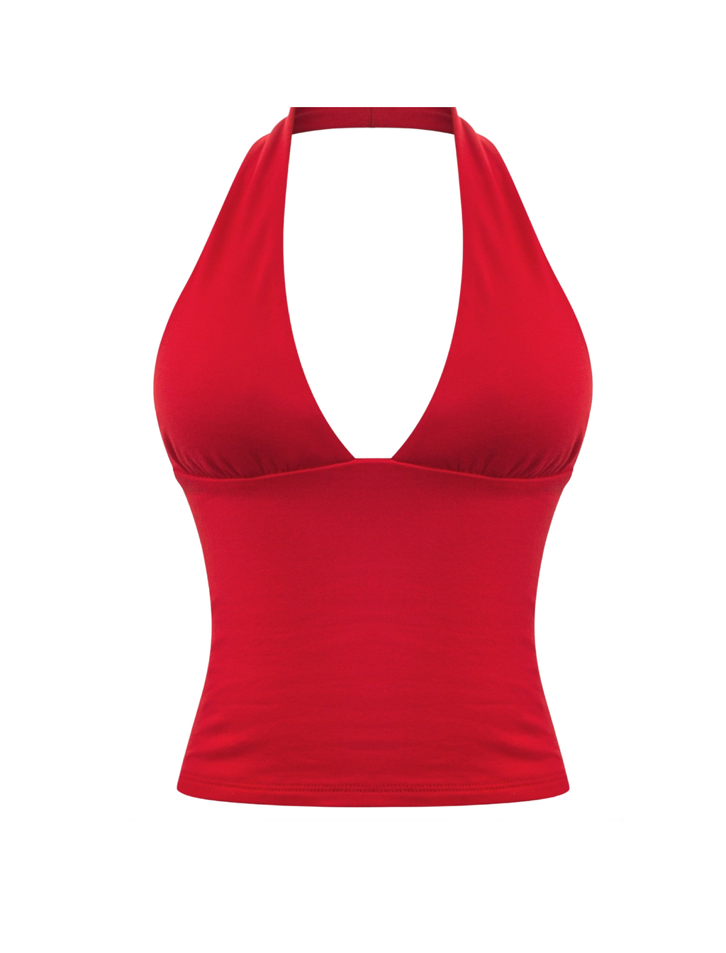 Nicole Halter Top (Red)