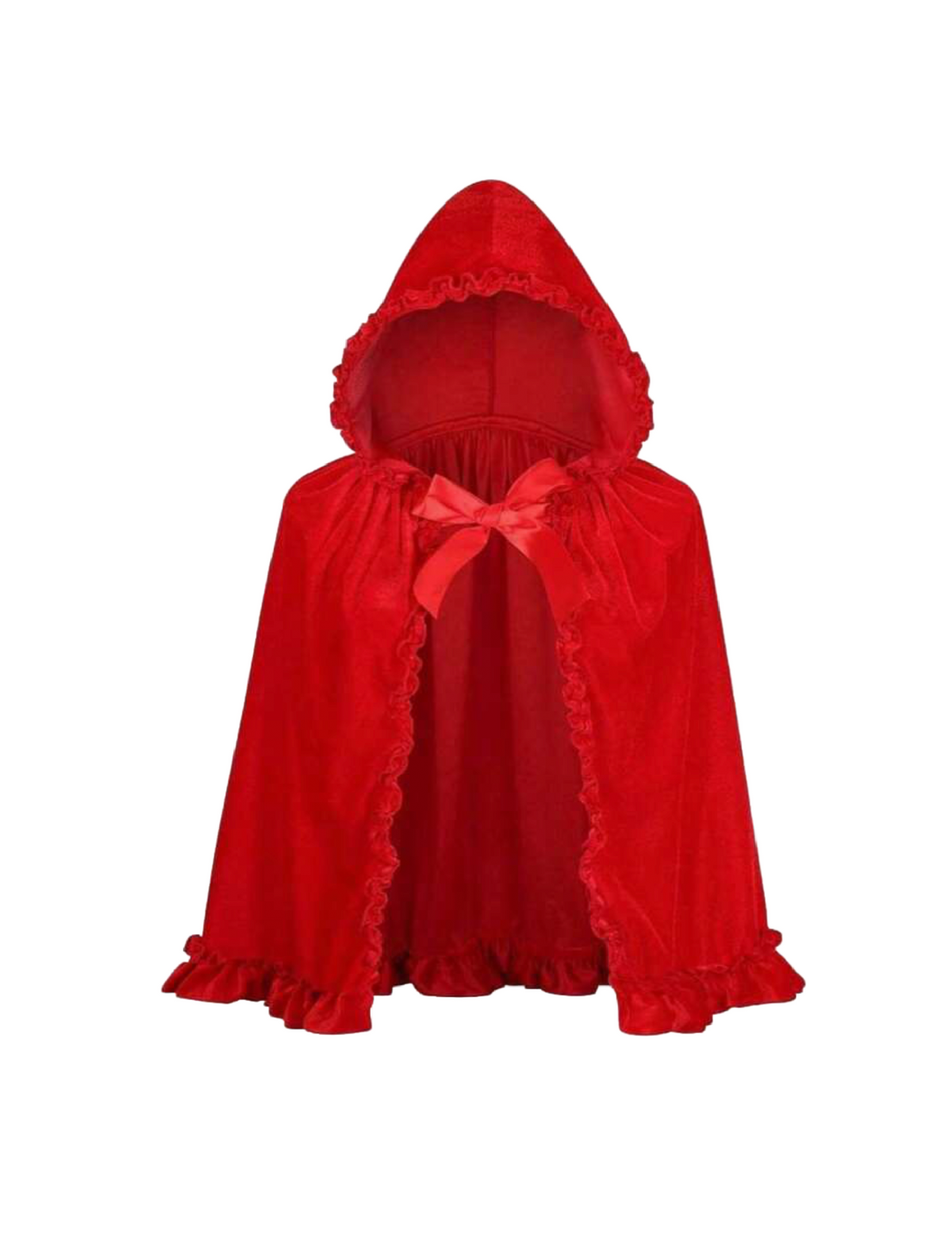 Red Riding Hood Cape (Red Suede)