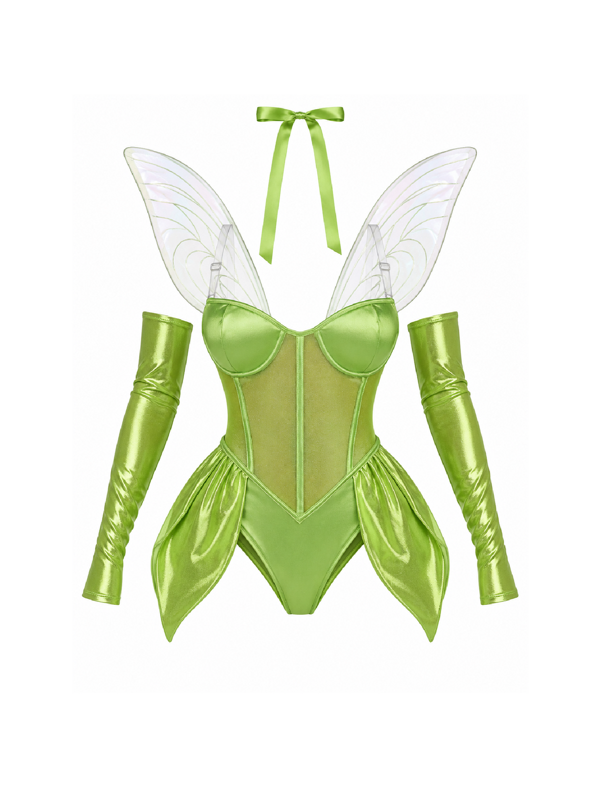 Fantasy Fairy Princess Costume (Green)