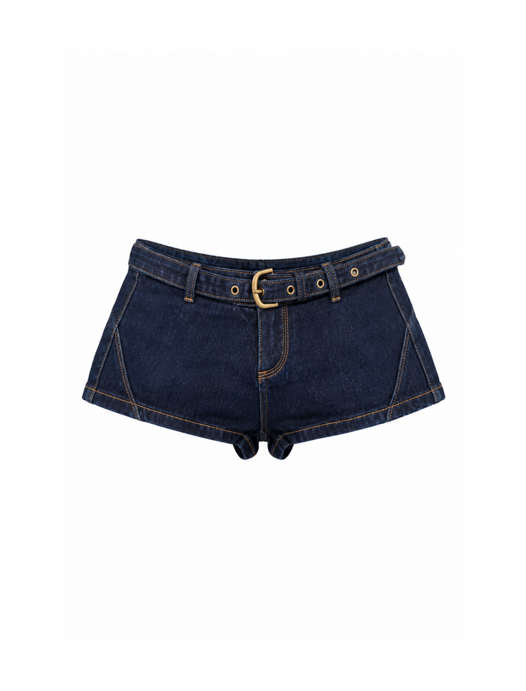 Reverie Denim Shorts (Dark Blue Denim)