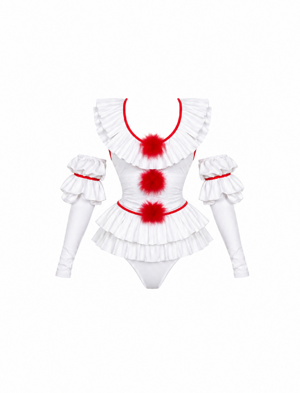 Pretty Penny Costume (White/Red)