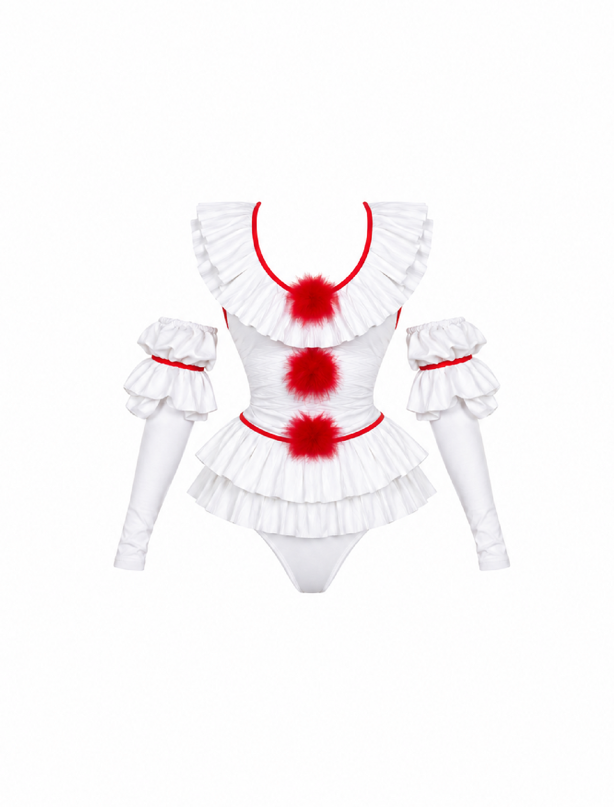 Pretty Penny Costume (White/Red)