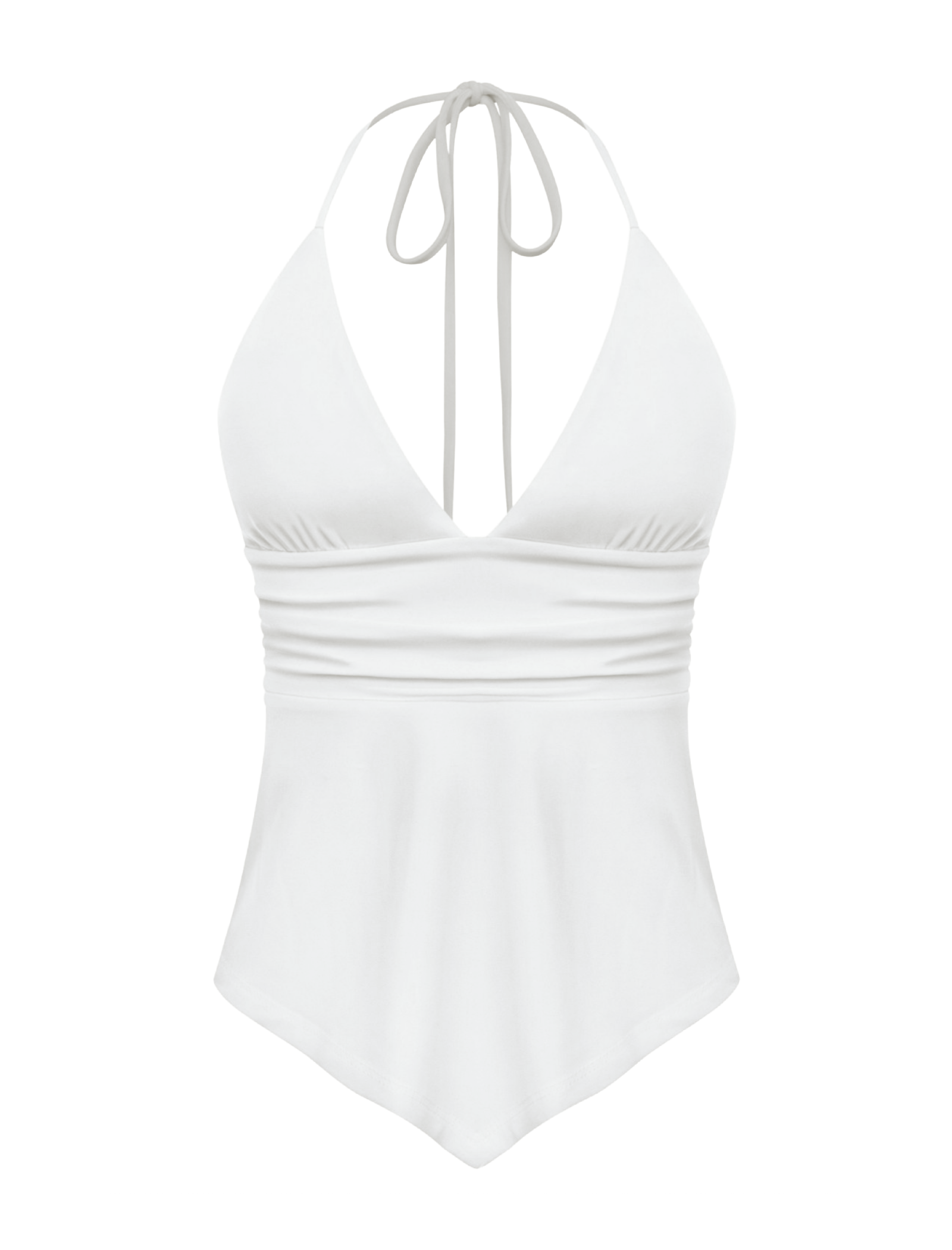 Judy Halter Top (White)