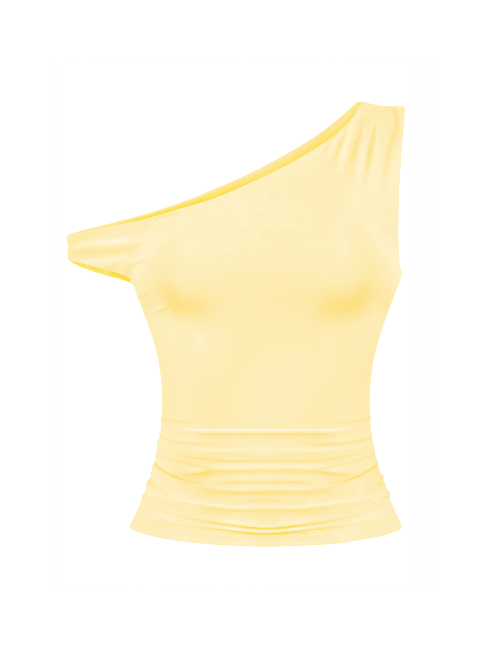 Lilly Off Shoulder Top (Light Yellow)