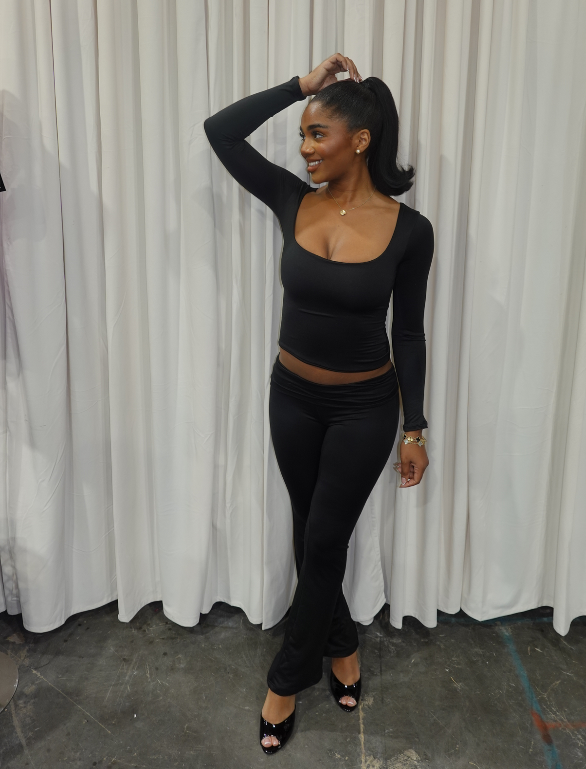 Cara Yoga Pants (Black)