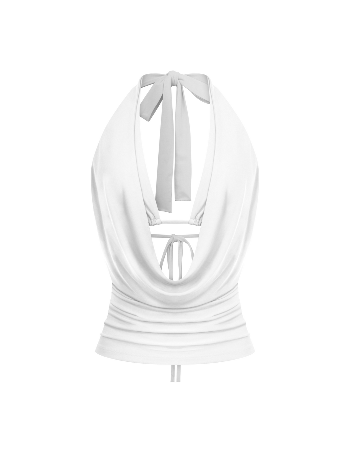 Sophie Halter Top (White)