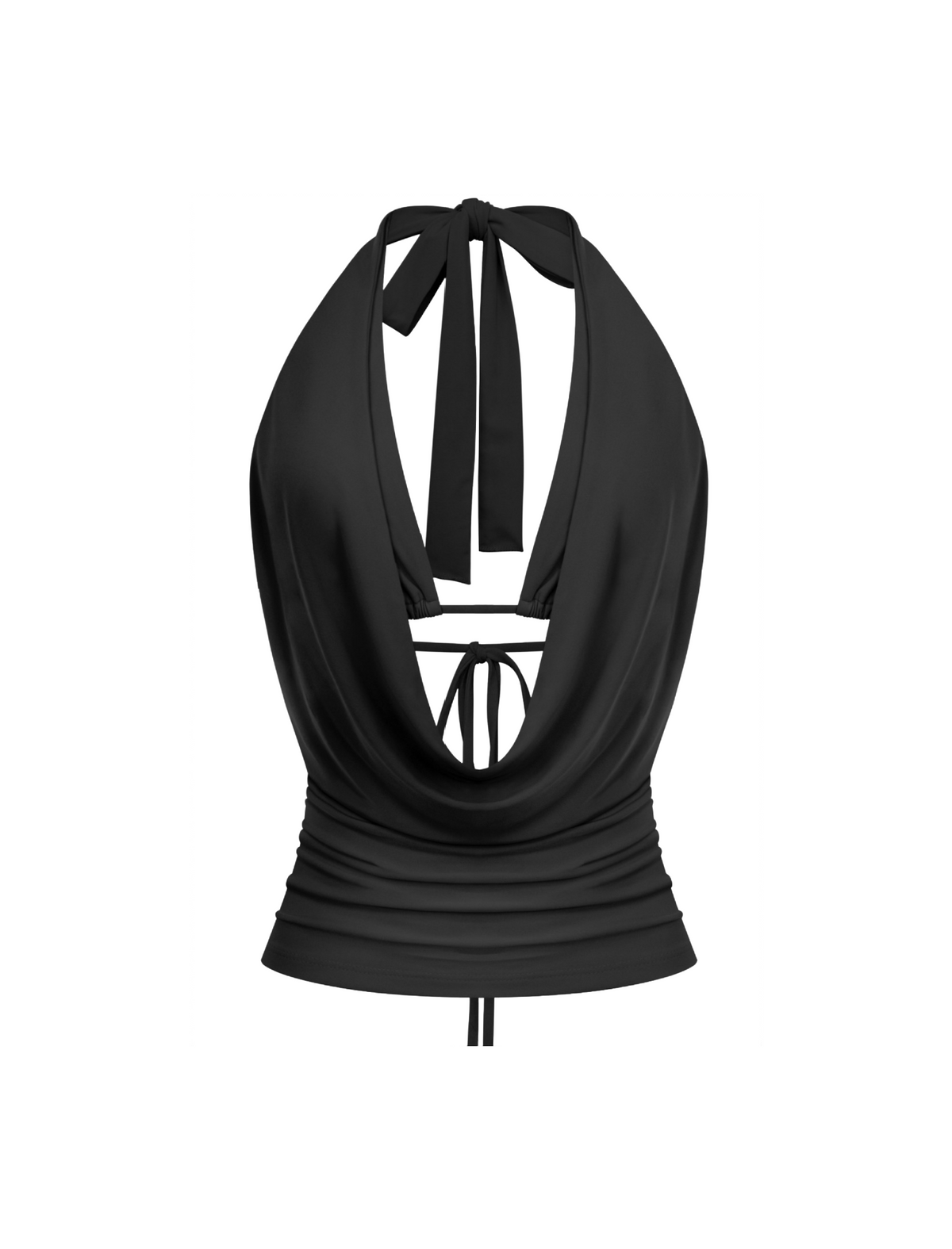 Sophie Halter Top (Black)