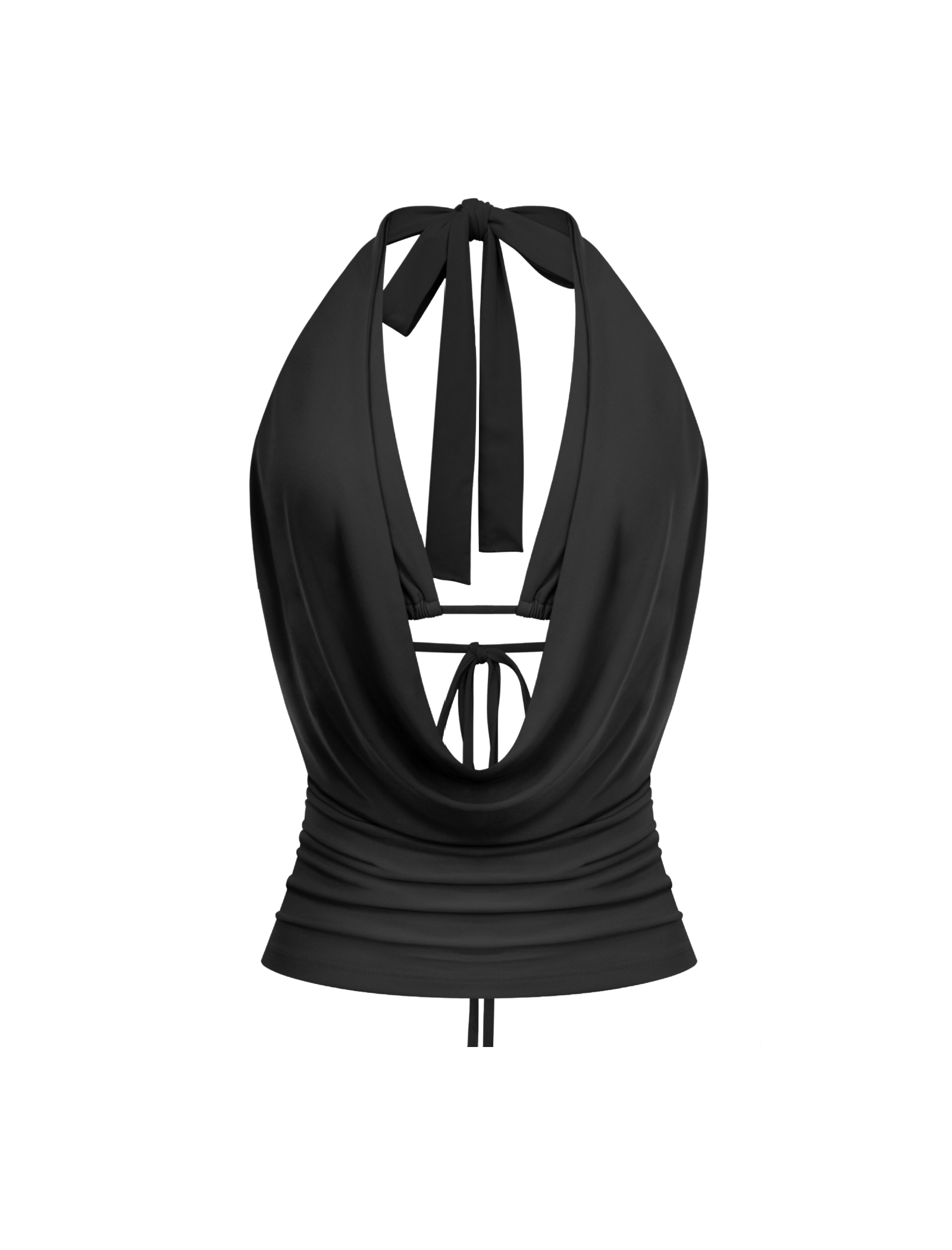 Sophie Halter Top (Black)